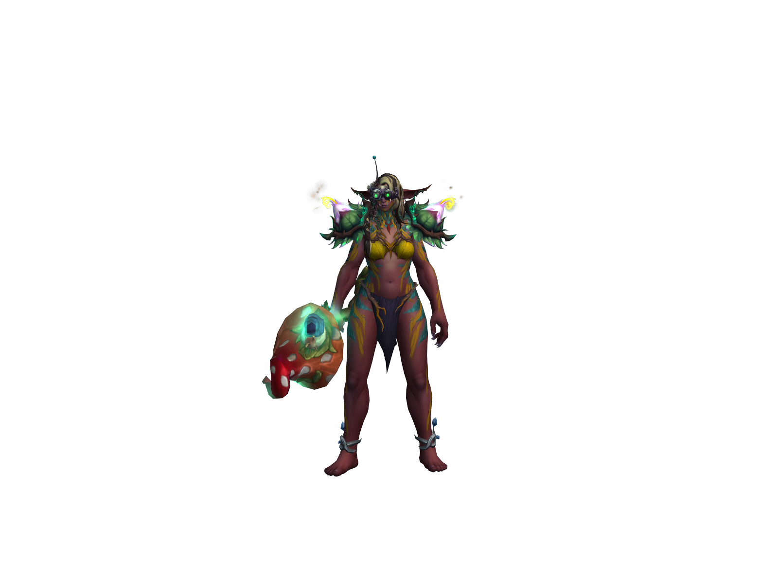 Ruwazi 3D character render