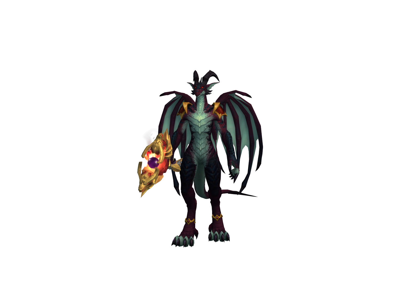 Draggindez 3D character render