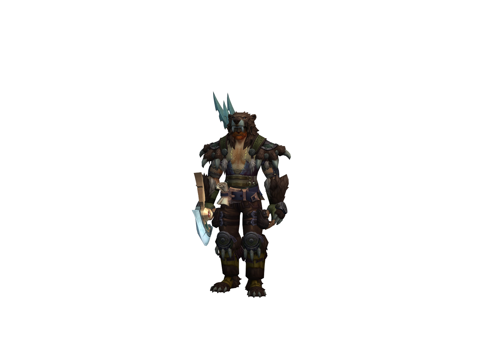 Raithfist 3D character render