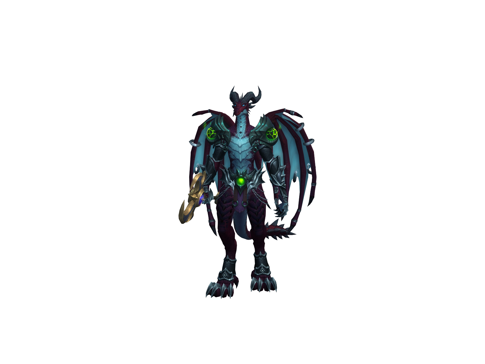 Dracolynne 3D character render
