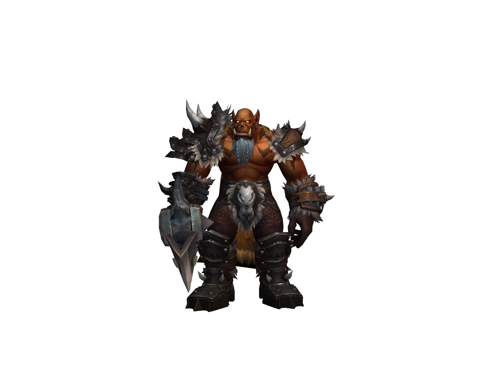 Fraktured 3D character render