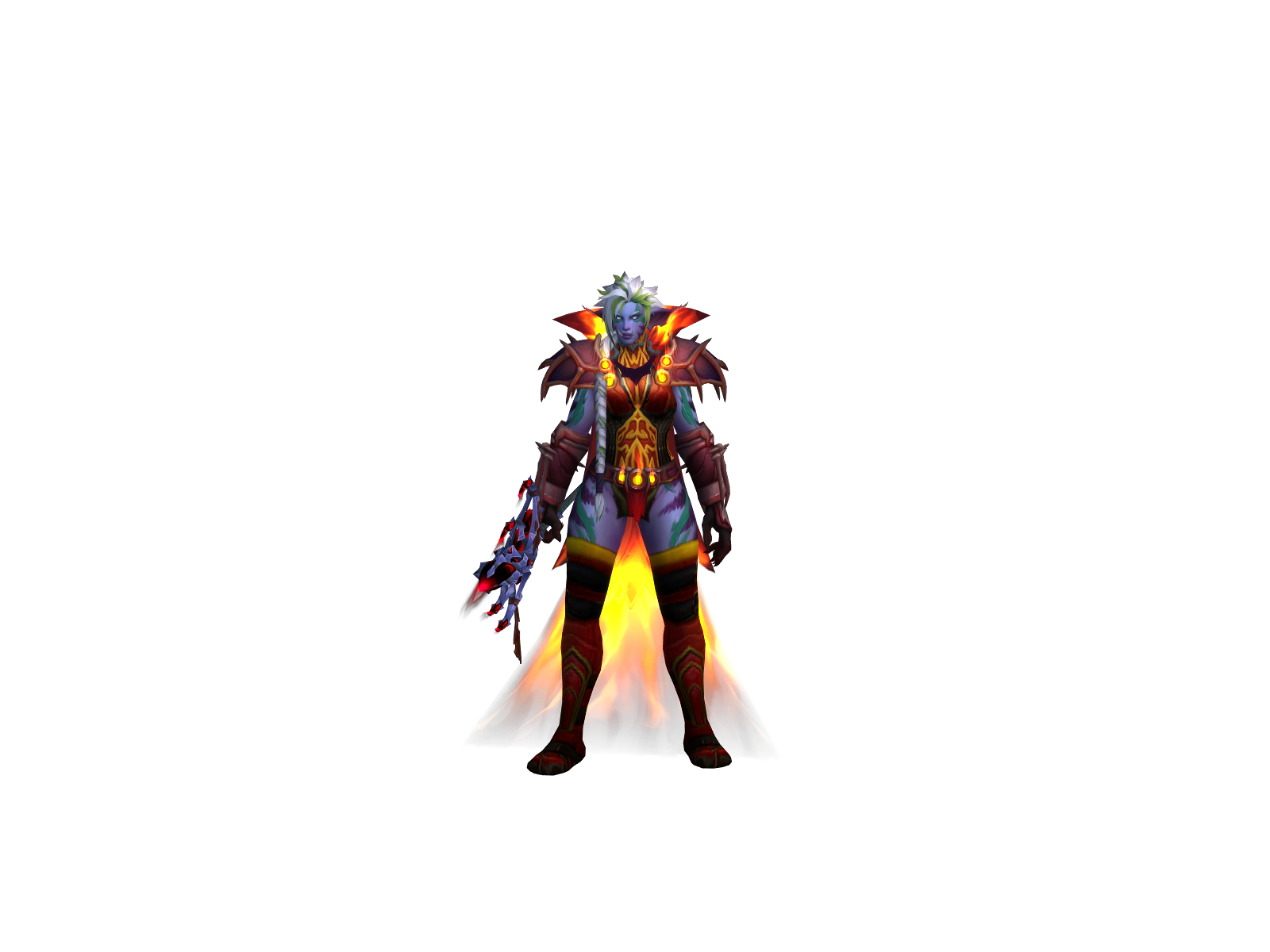 Bryonia 3D character render