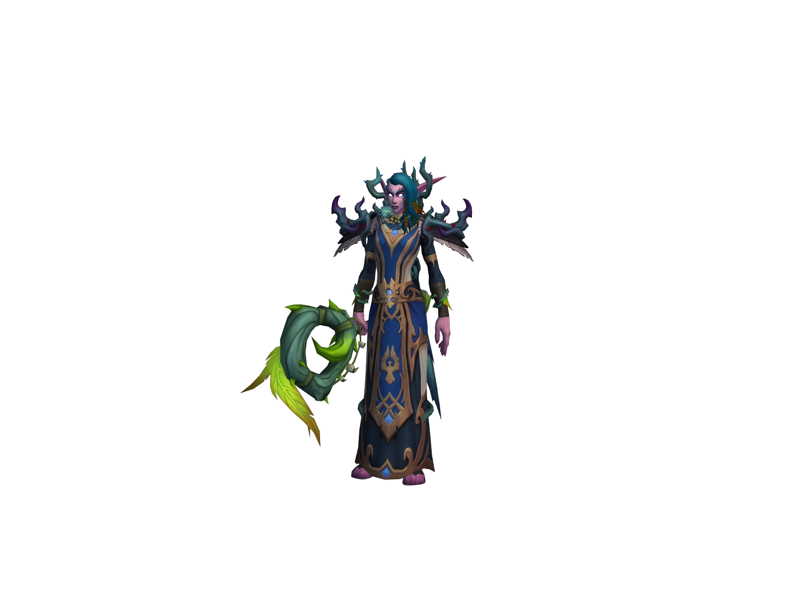 Thelunara 3D character render