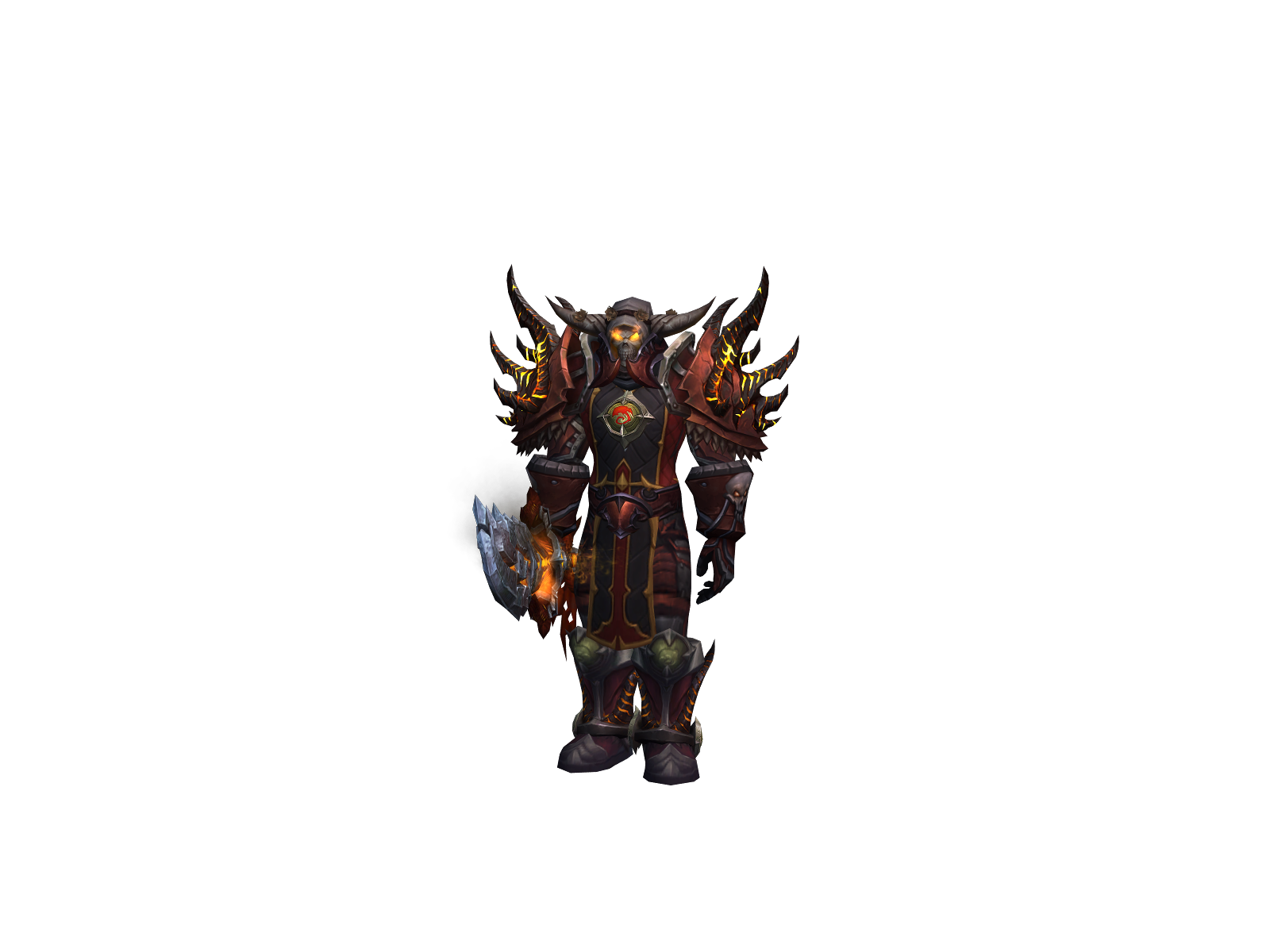 Motionless 3D character render