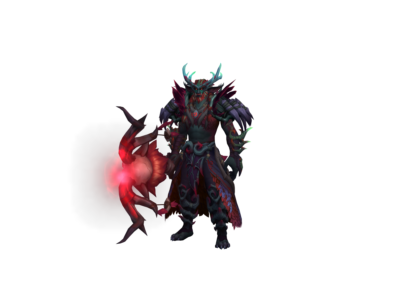 Tahoa 3D character render