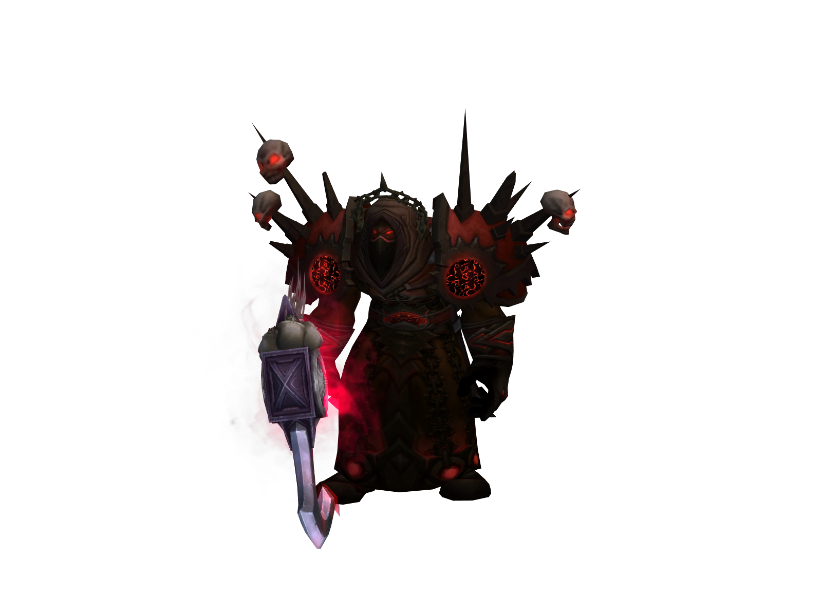 Gorvex 3D character render