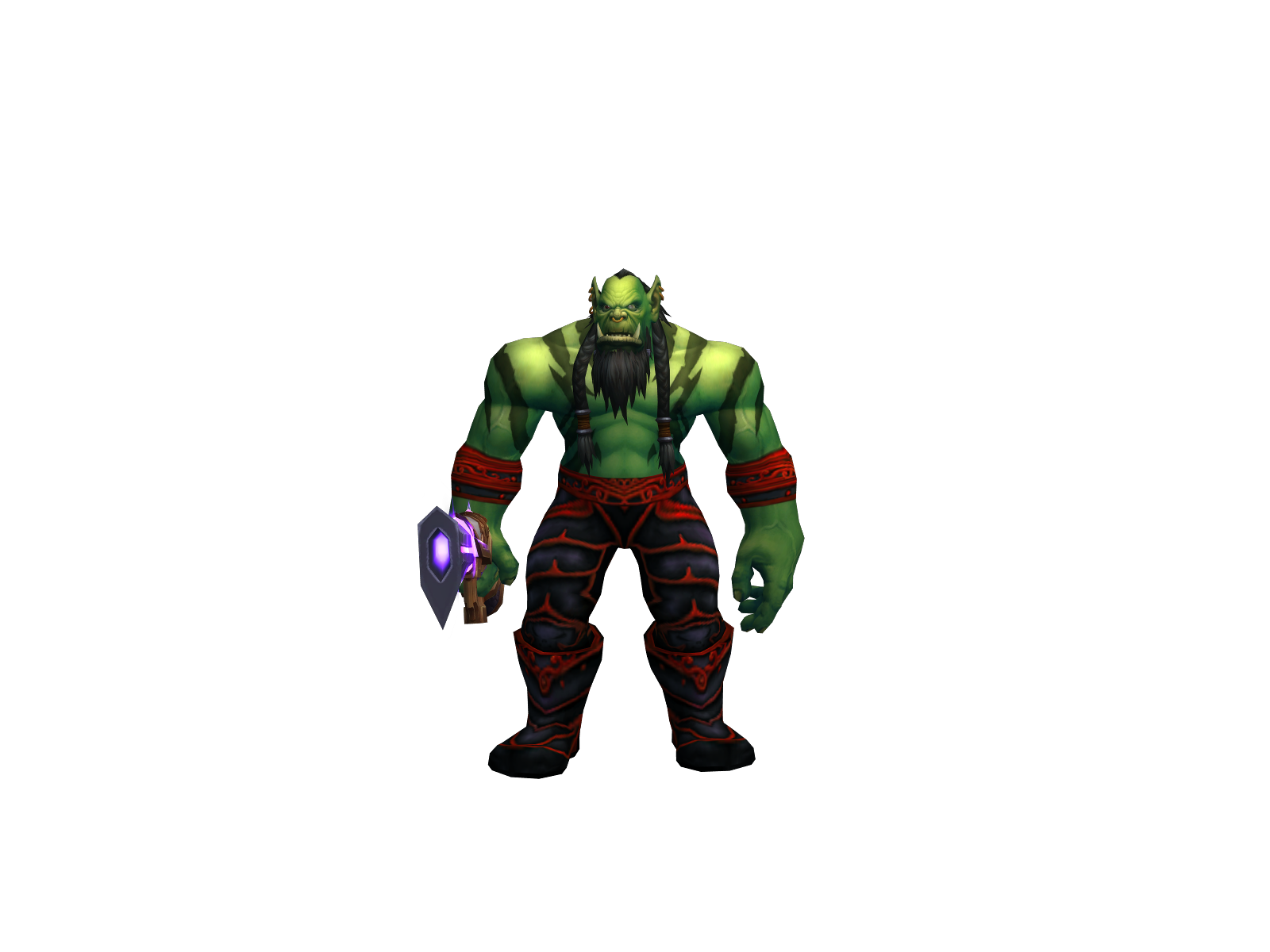 Glansberrg 3D character render