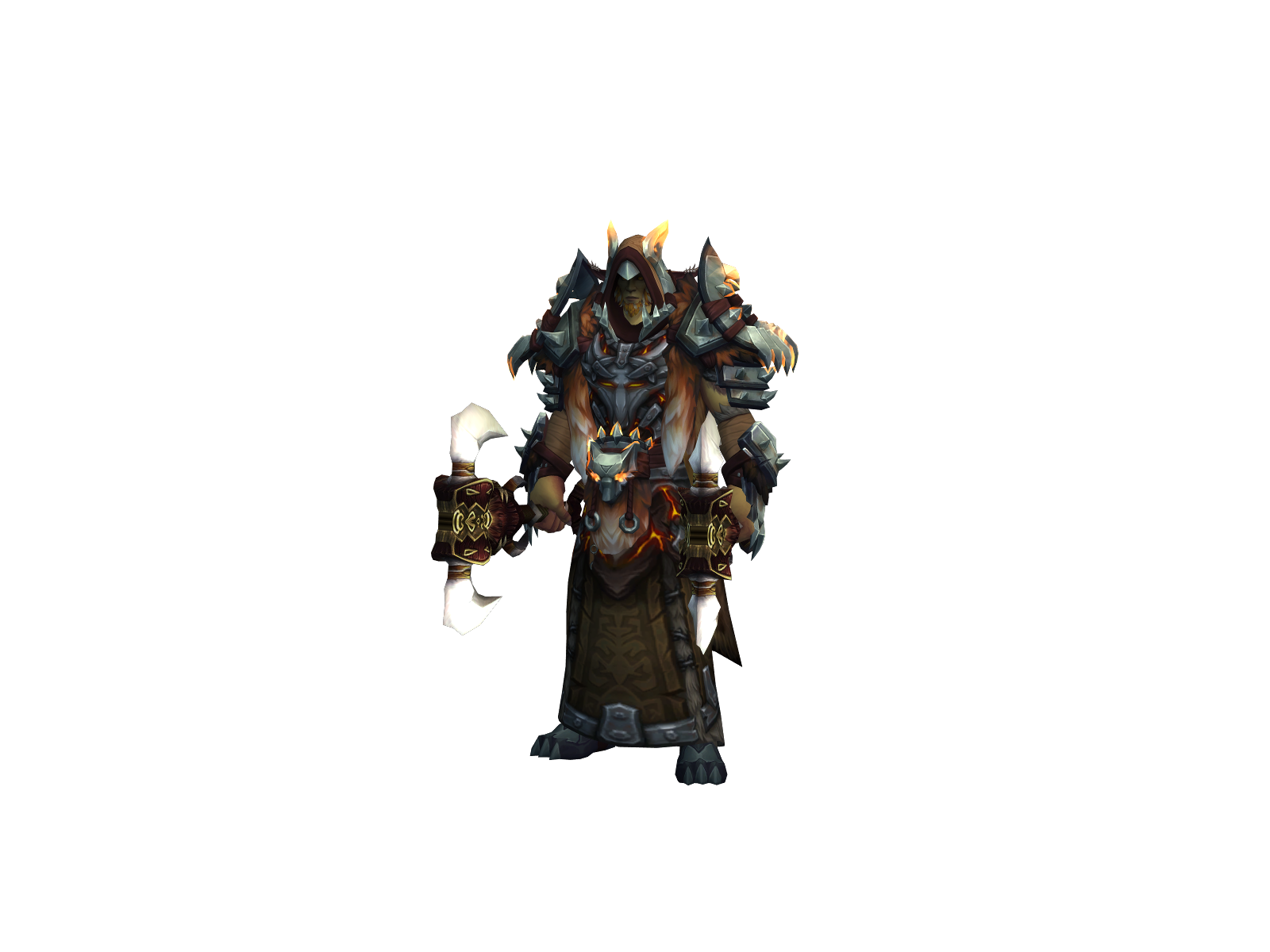 Iginla 3D character render