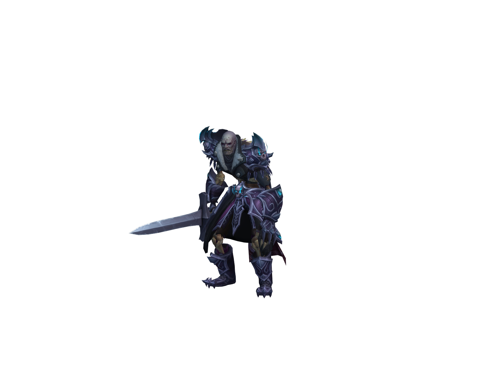 Borrus 3D character render