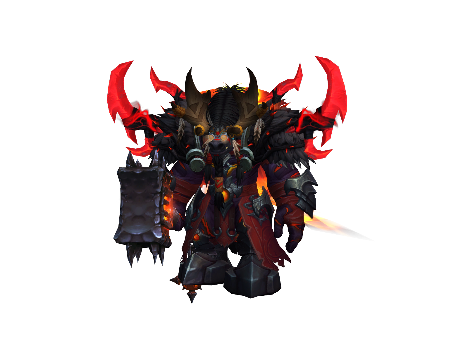 Omontanha 3D character render