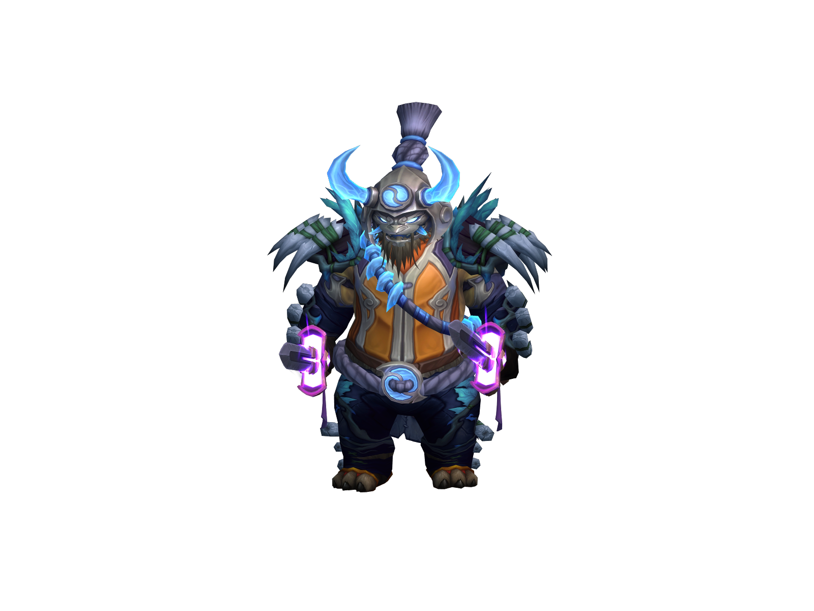 Monkiller 3D character render