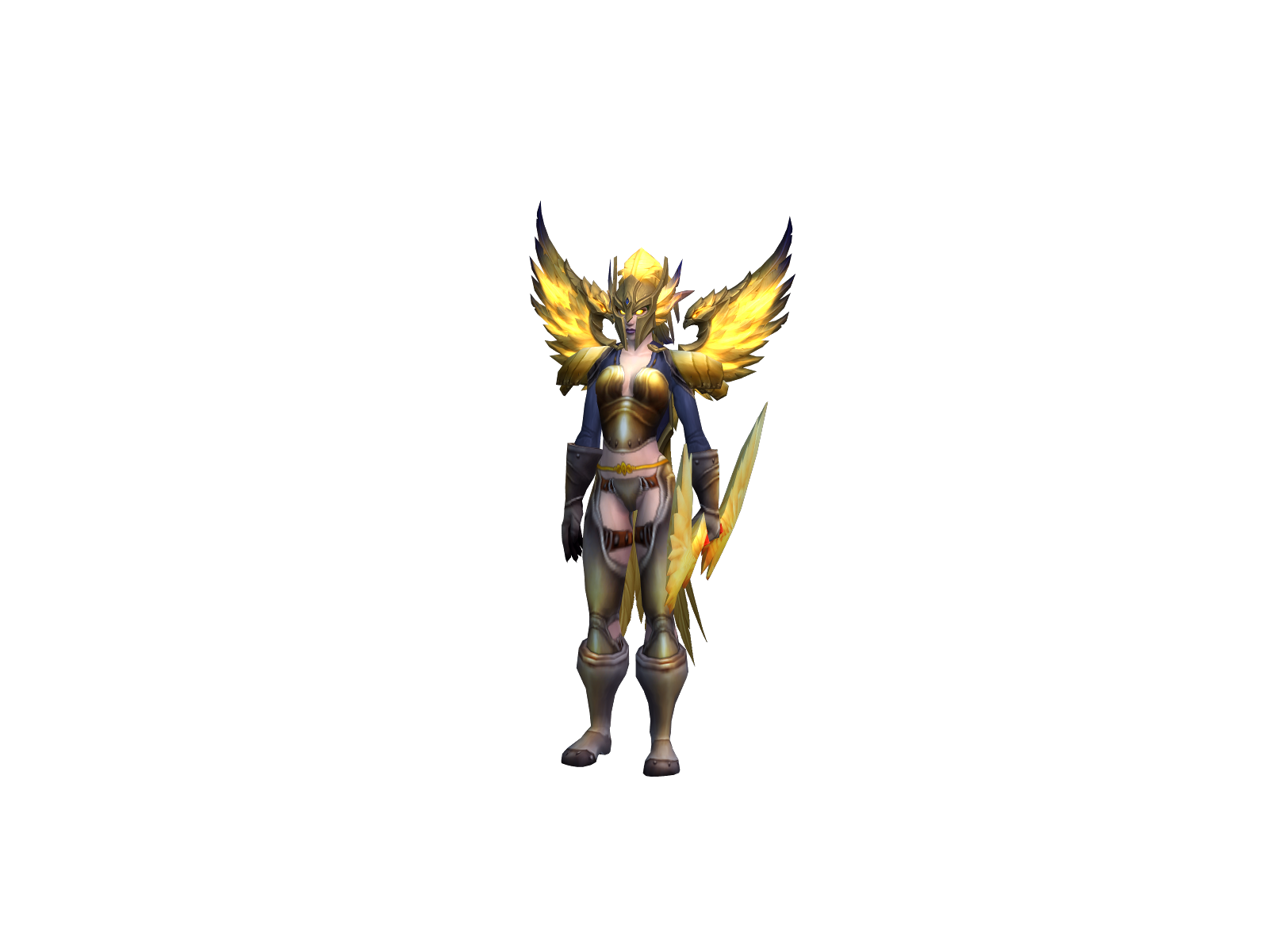 Poiel 3D character render