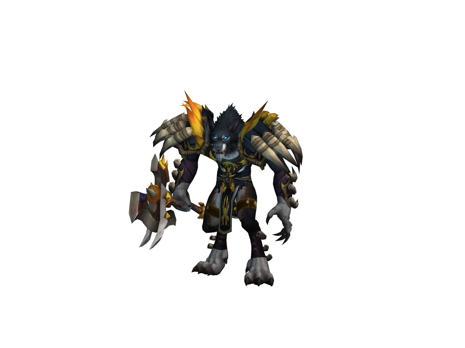 Precarity 3D character render