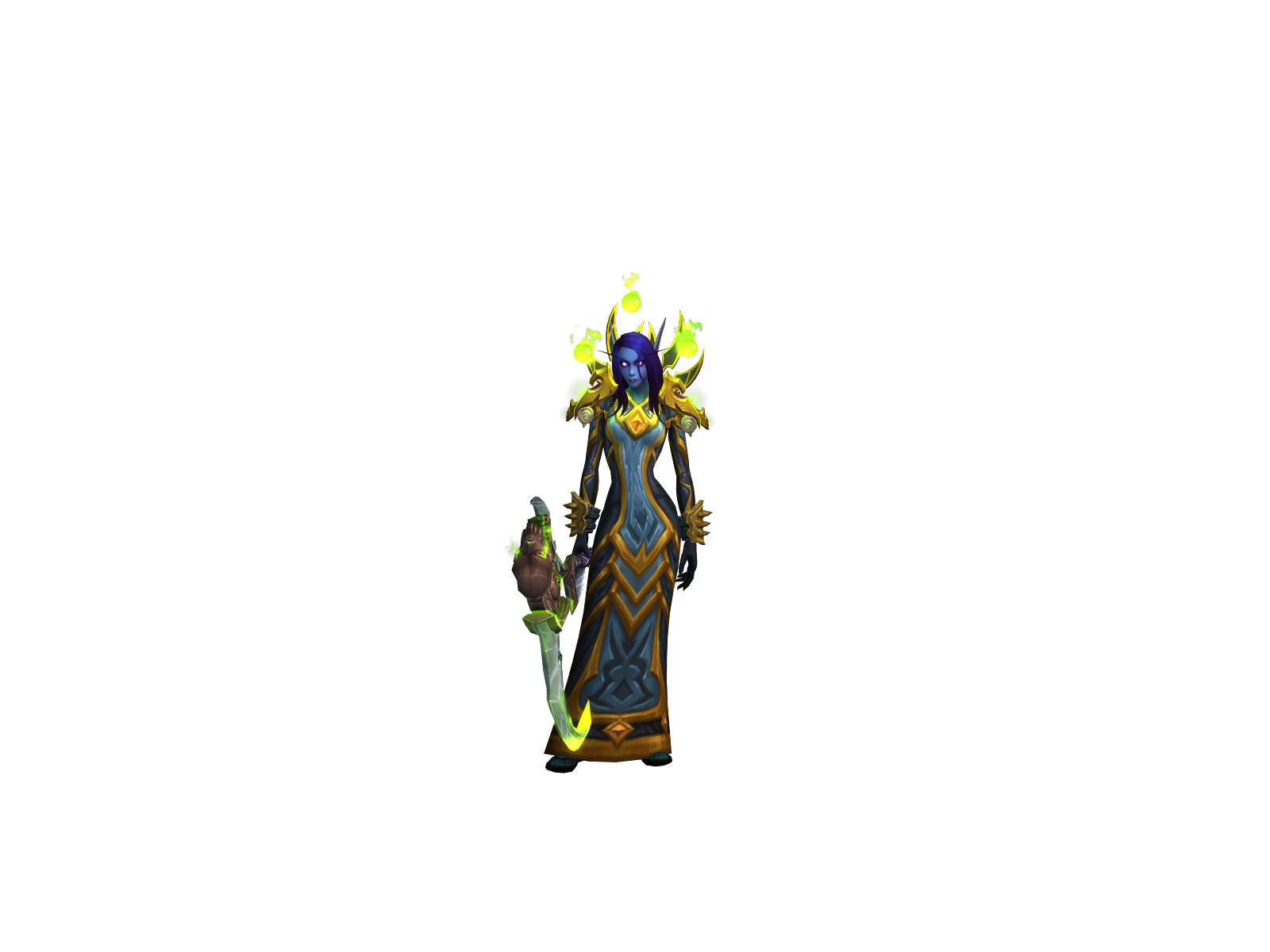Dizia 3D character render
