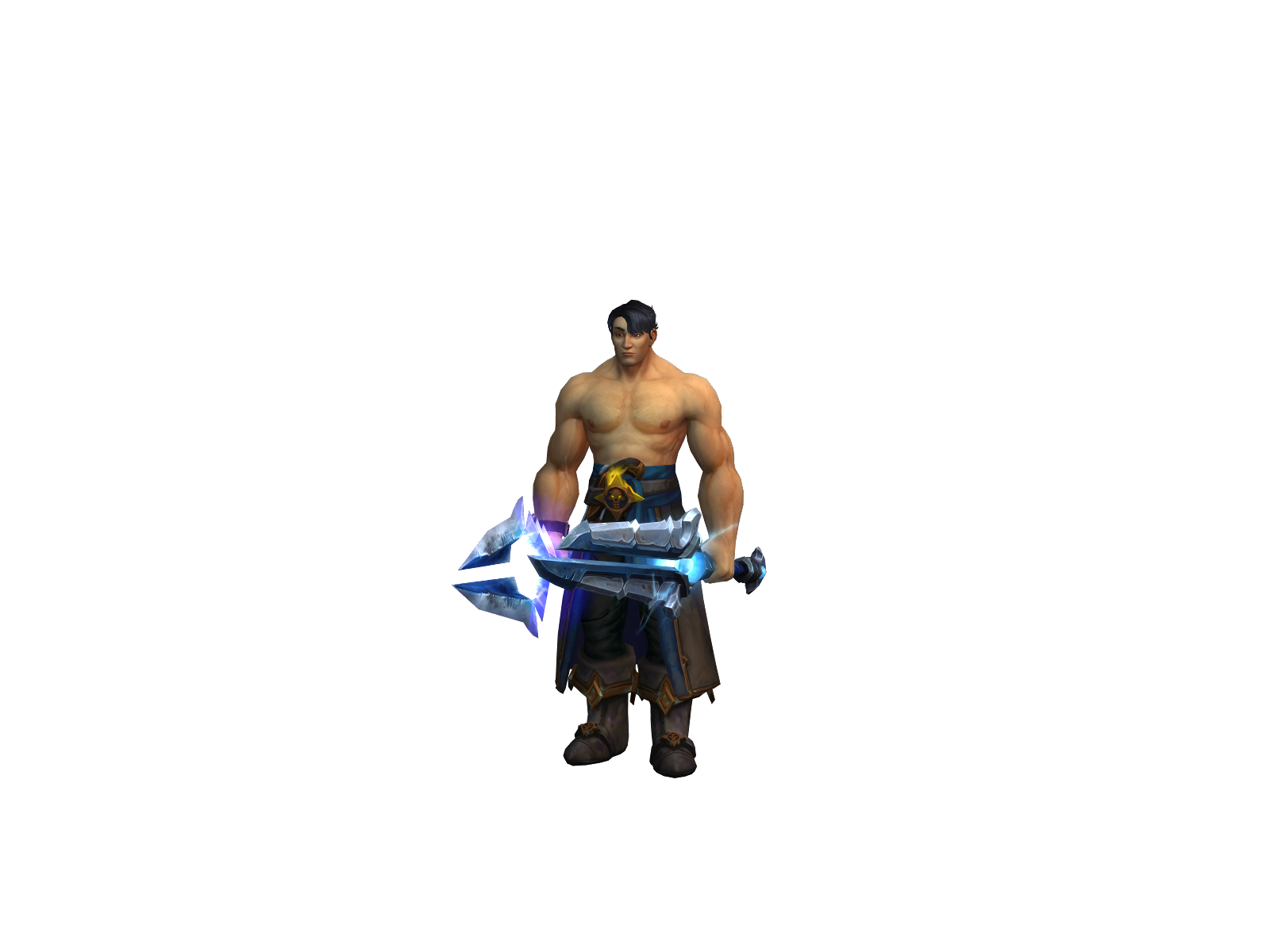 Madglowup 3D character render