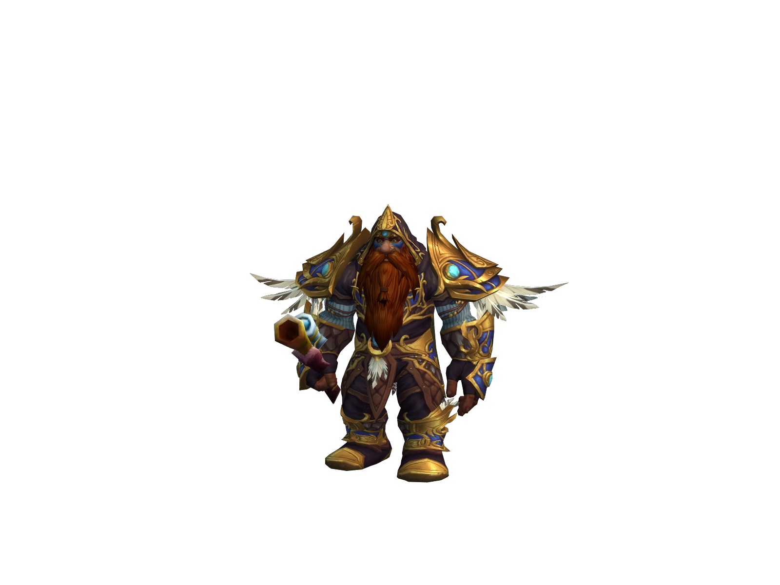 Demetrius 3D character render