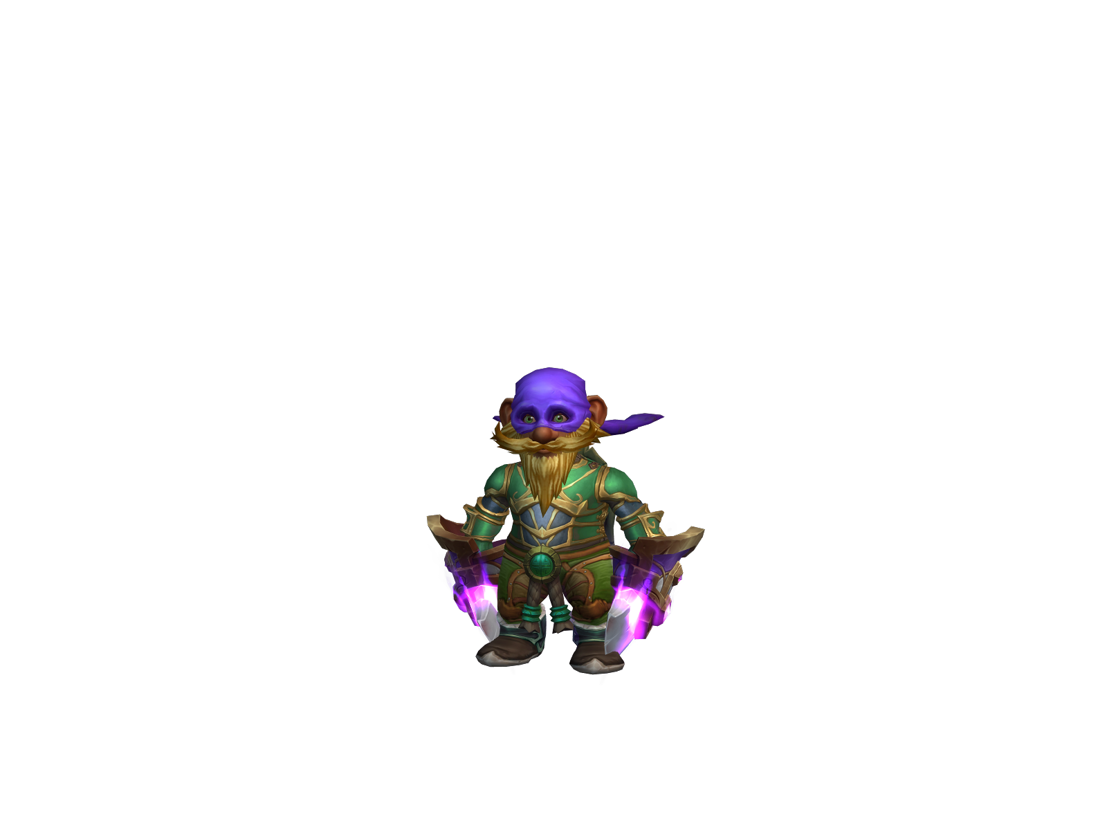 Moneke 3D character render