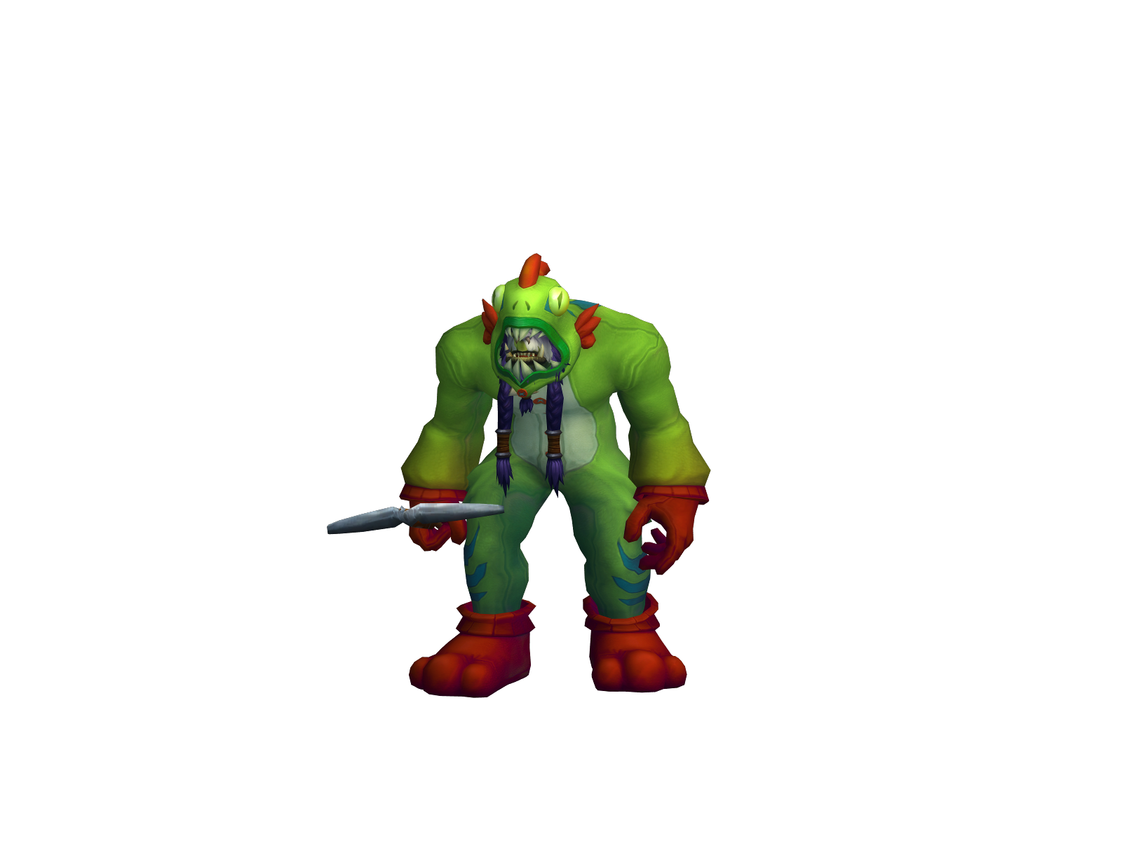 Dorck 3D character render