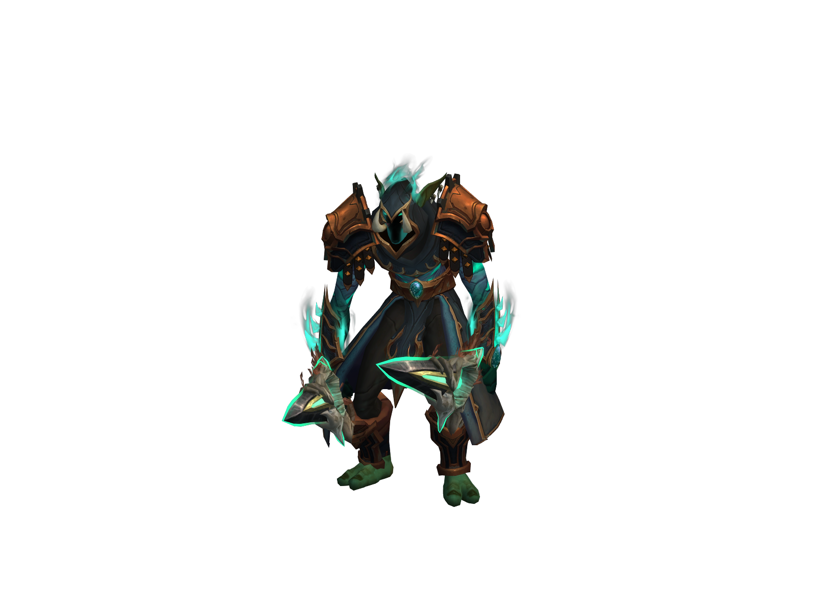 Skyjin 3D character render