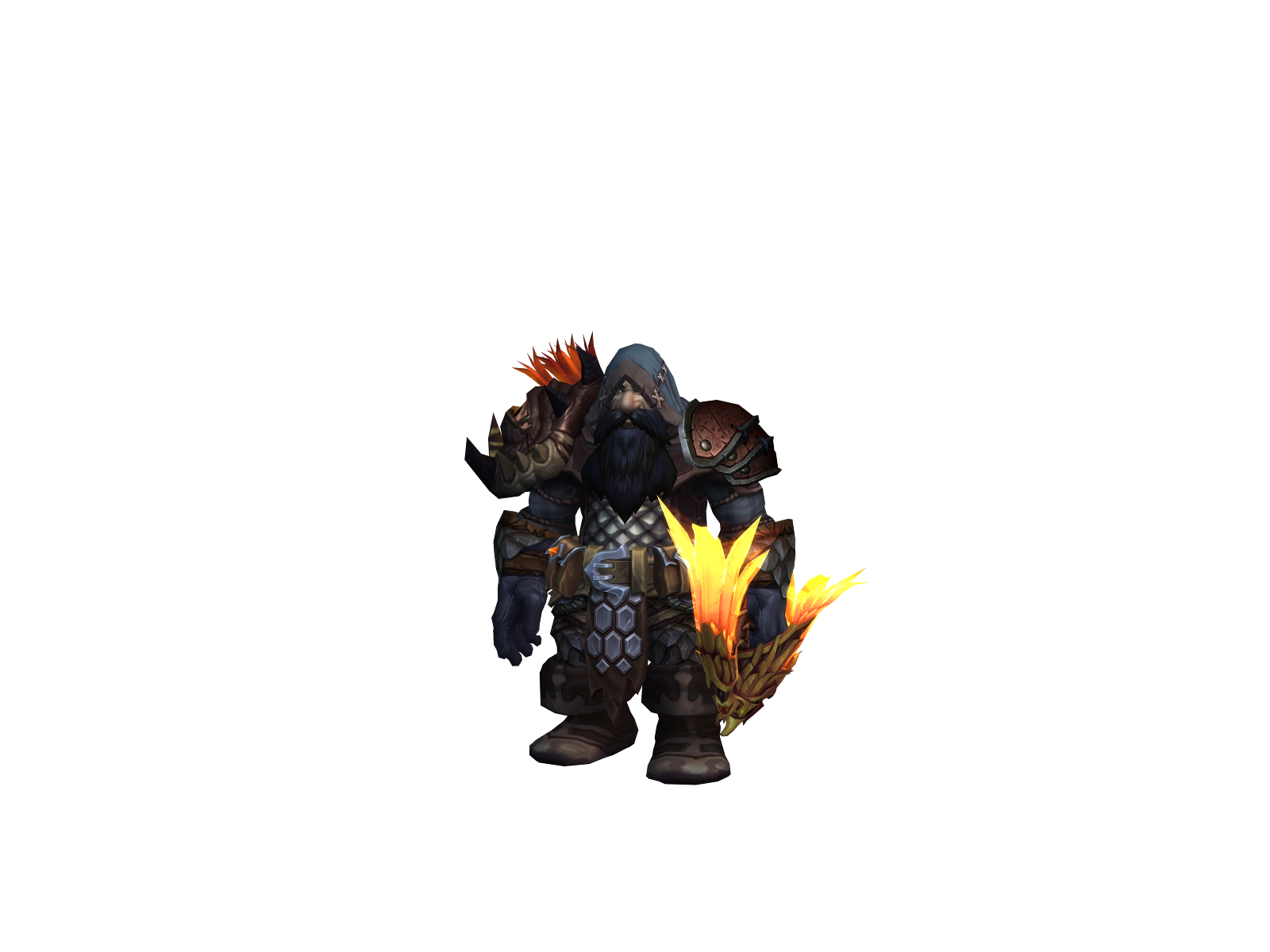 Oldjack 3D character render