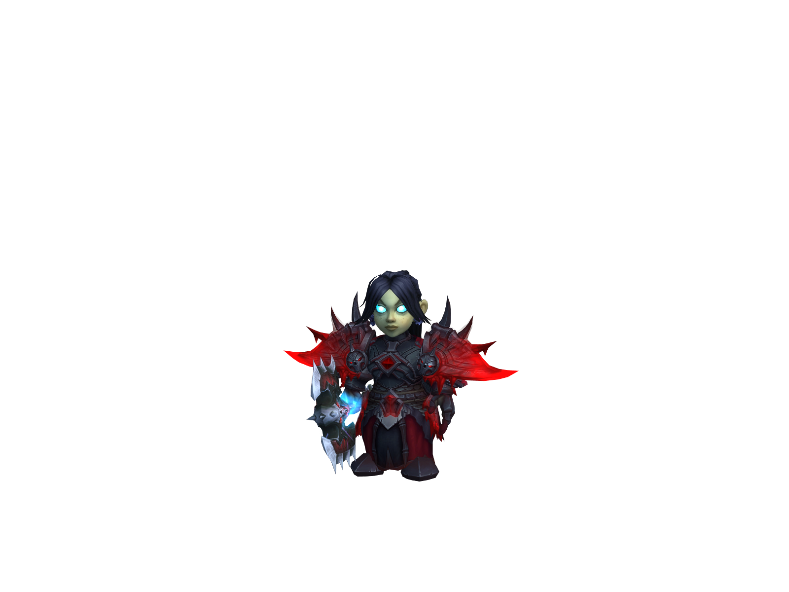 Focinda 3D character render