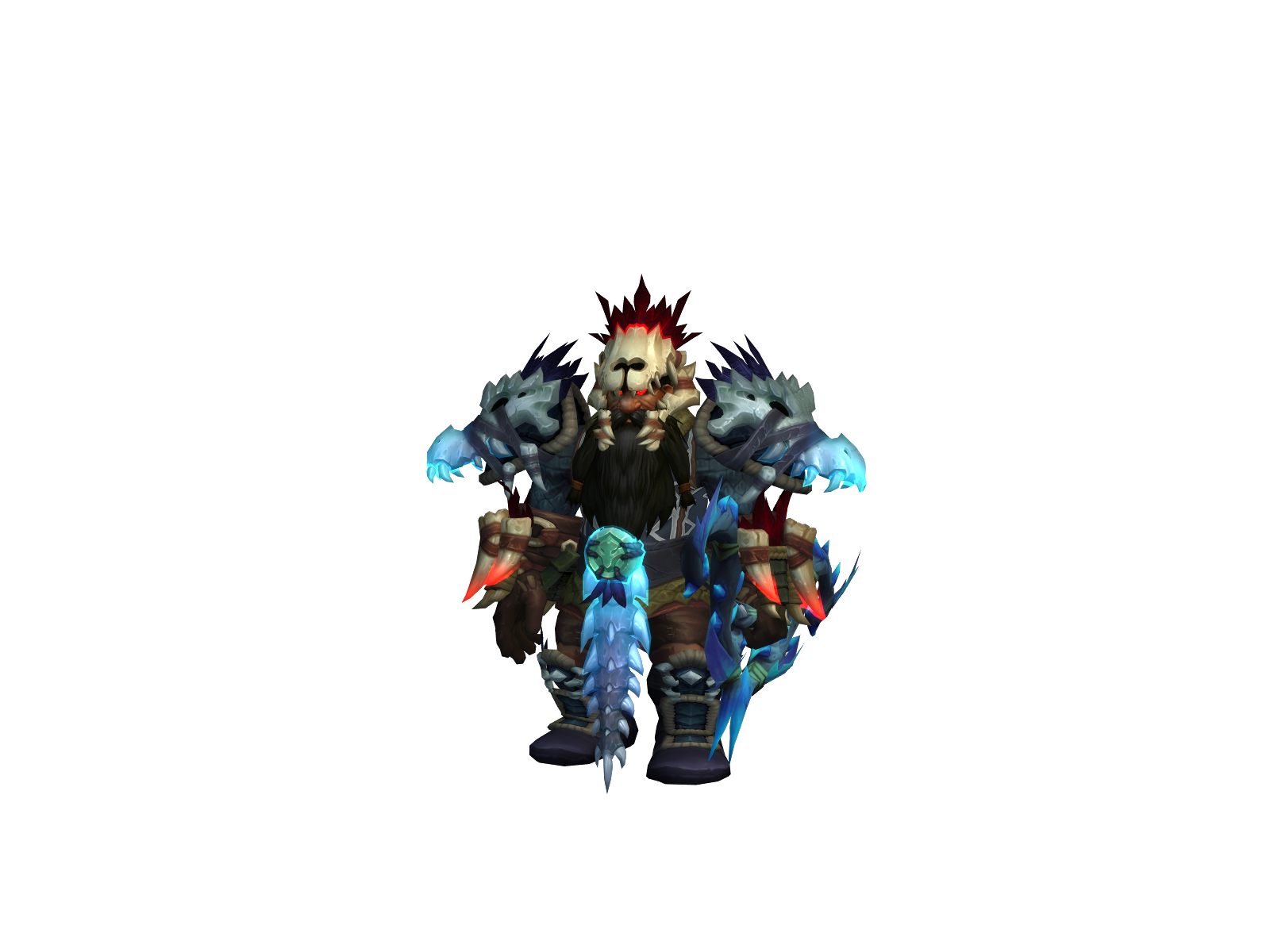 Rordis 3D character render