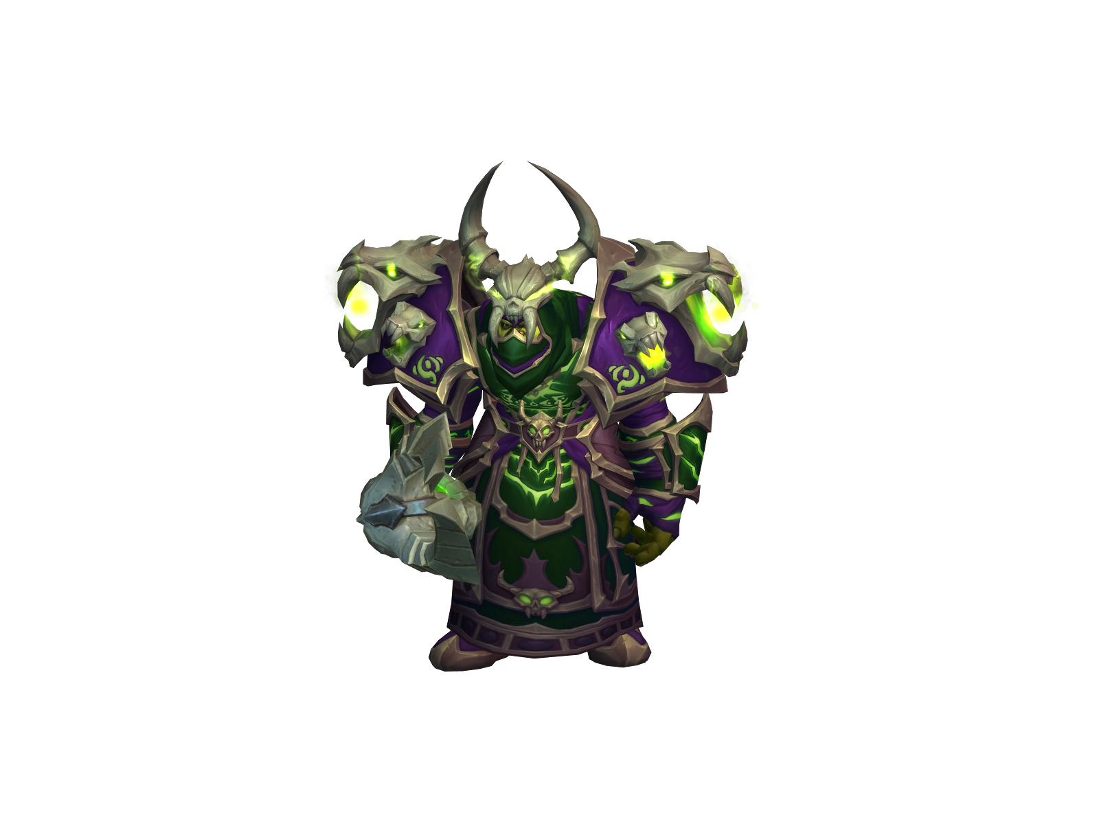 Barlock 3D character render