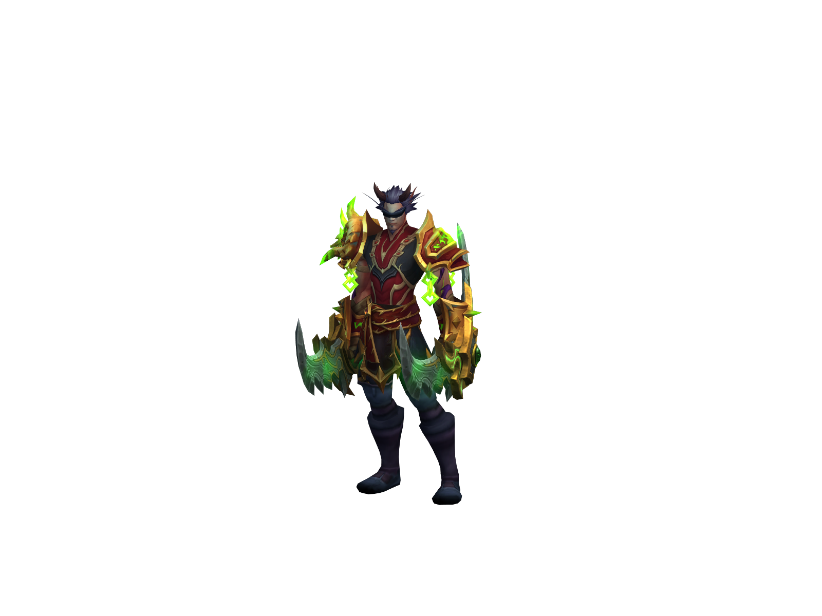 Wrem 3D character render
