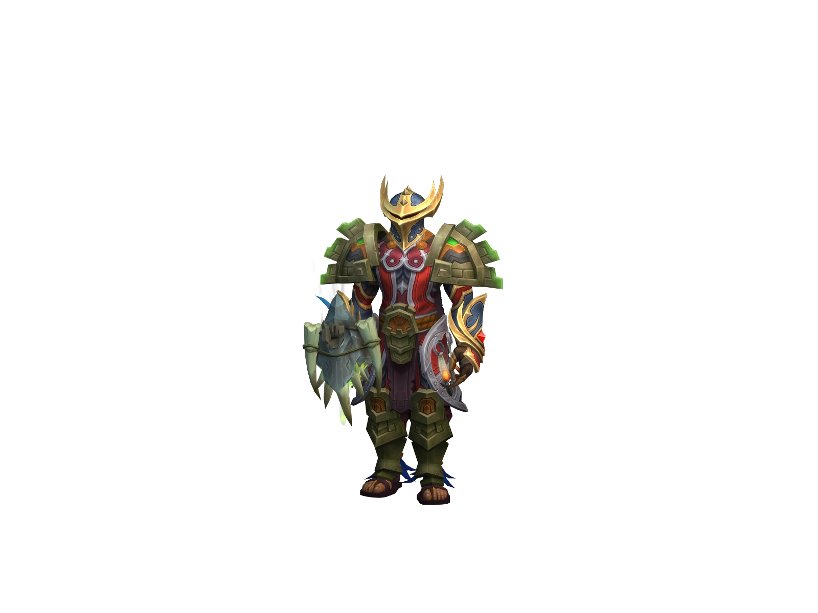 Arlas 3D character render