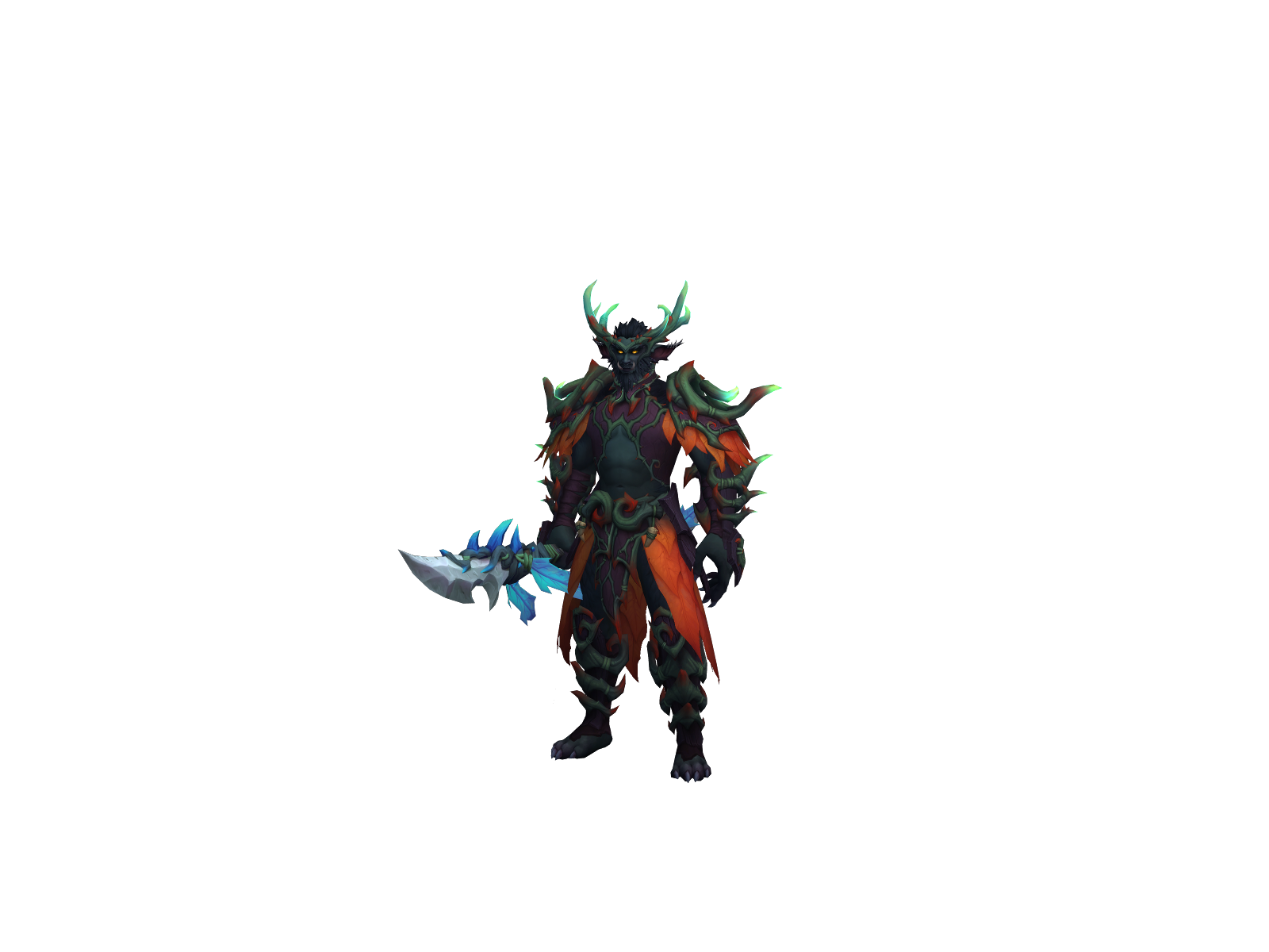 Kenzoh 3D character render