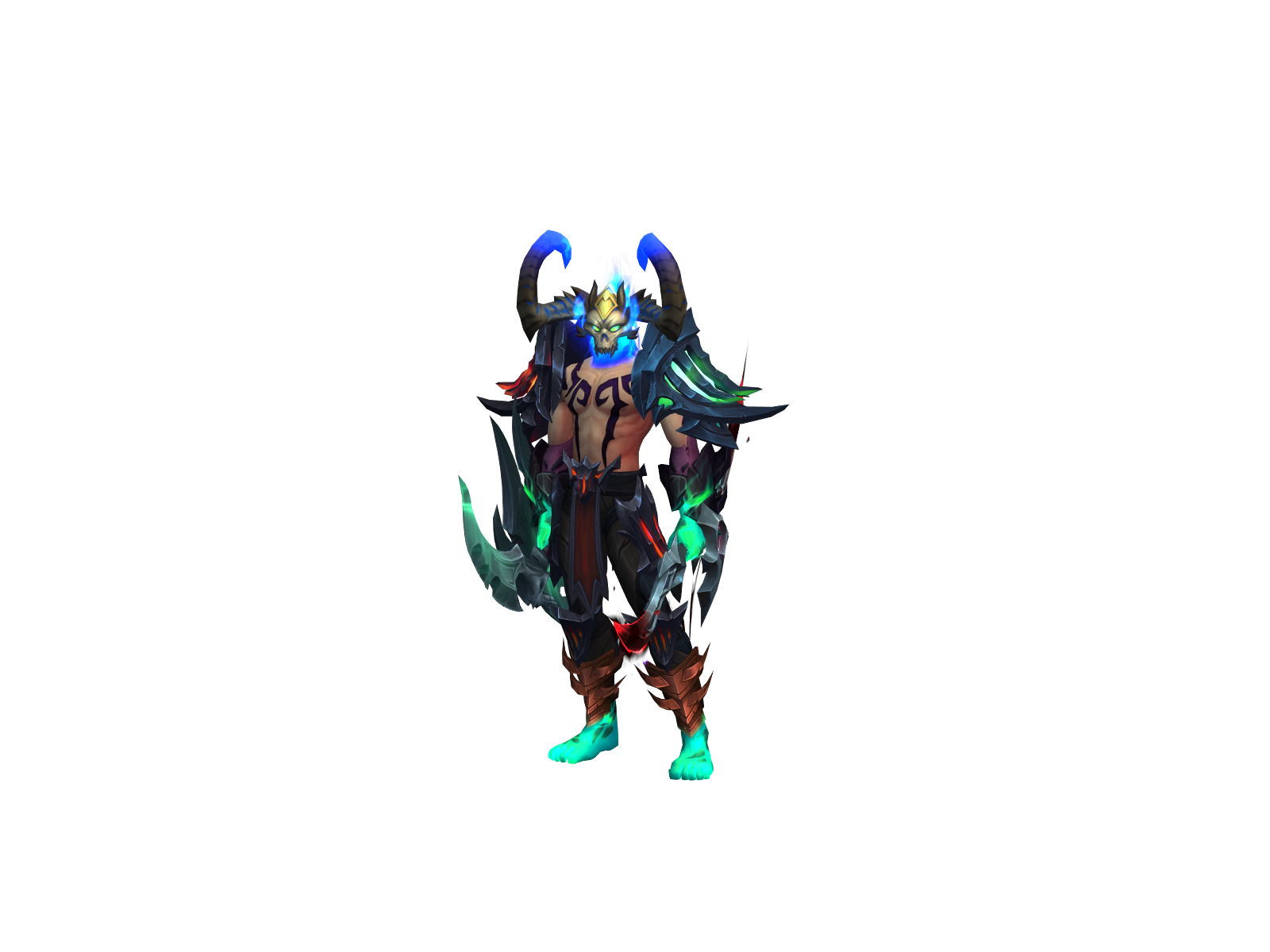 Alxath 3D character render