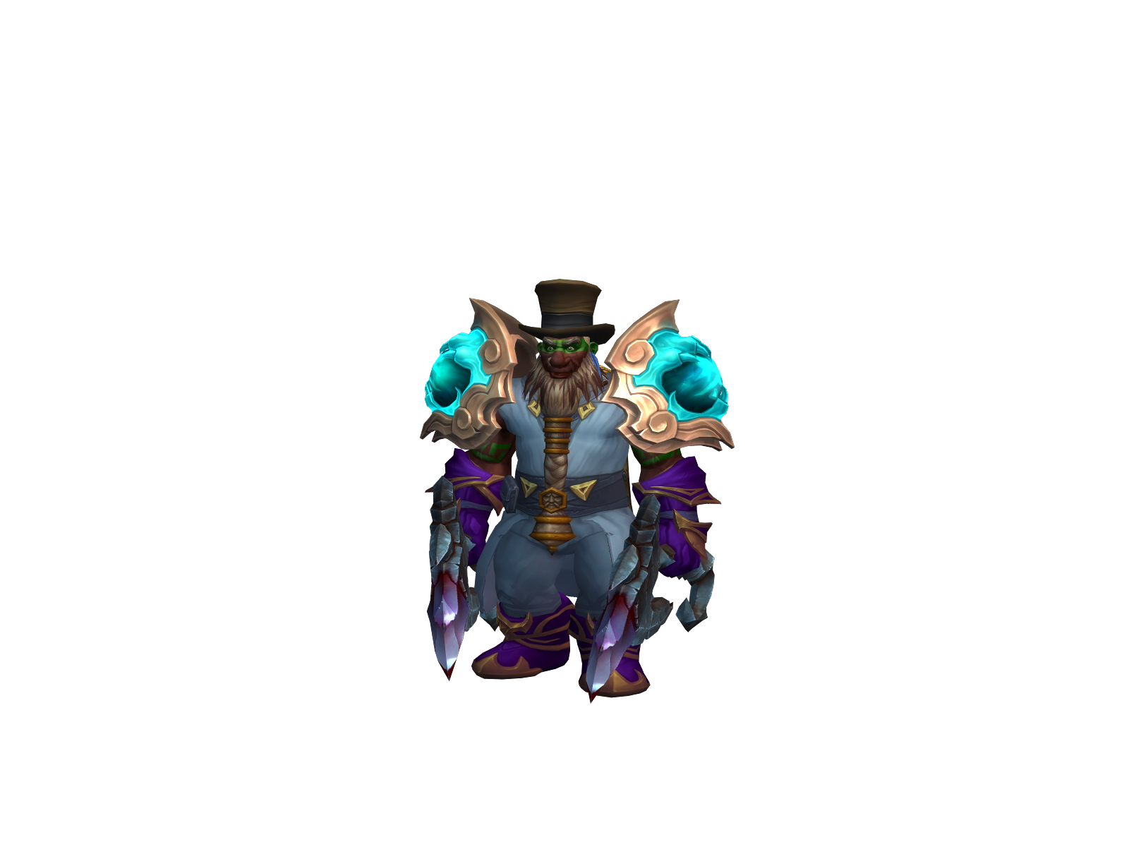 Longdonron 3D character render