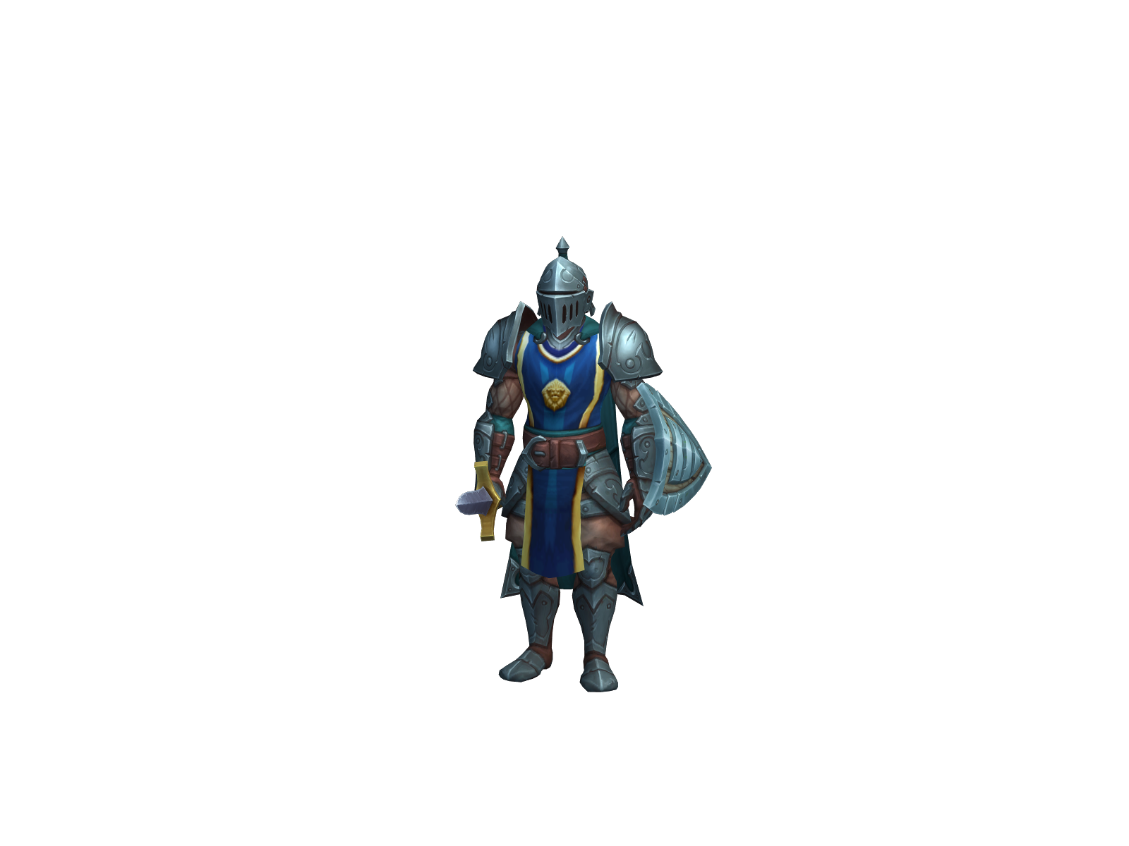 Alcibiades 3D character render