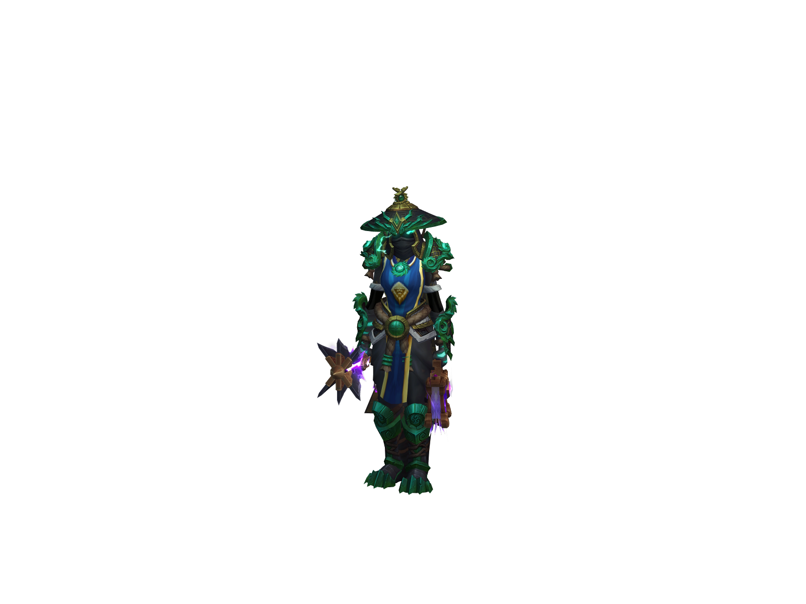 Mistical 3D character render