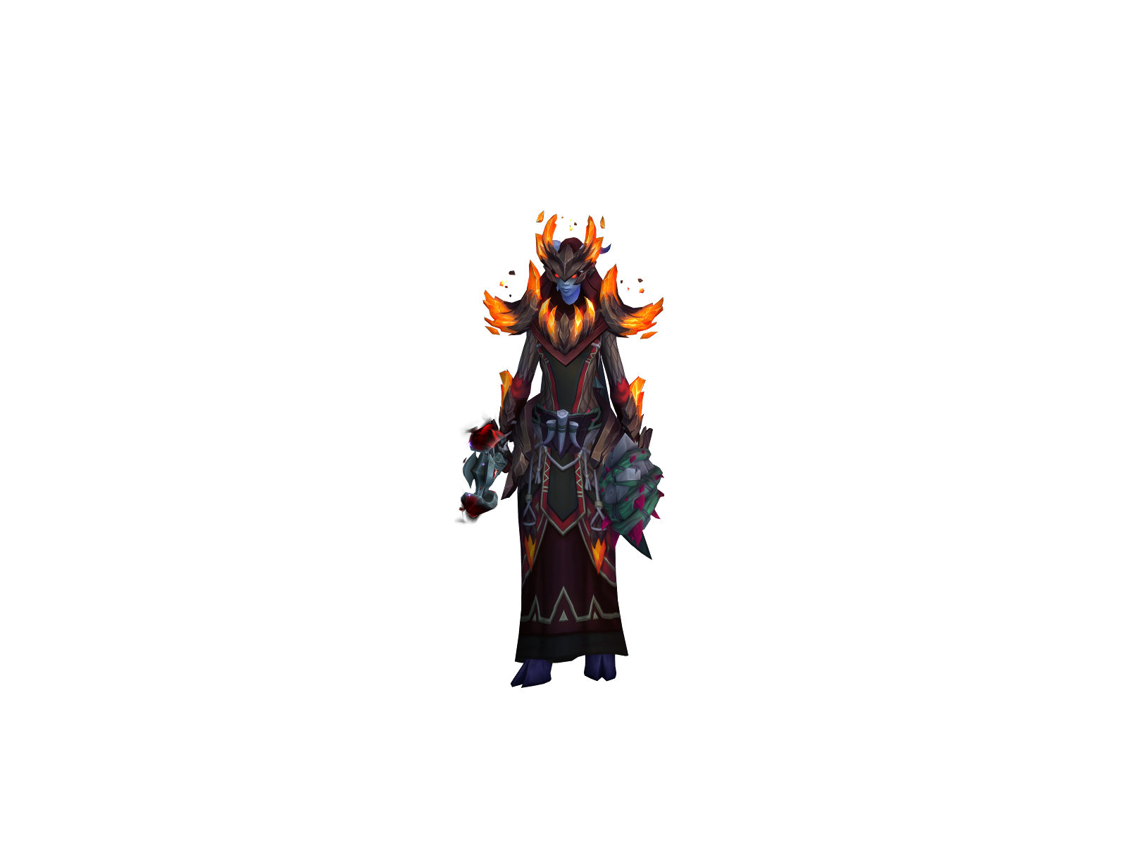 Sharish 3D character render