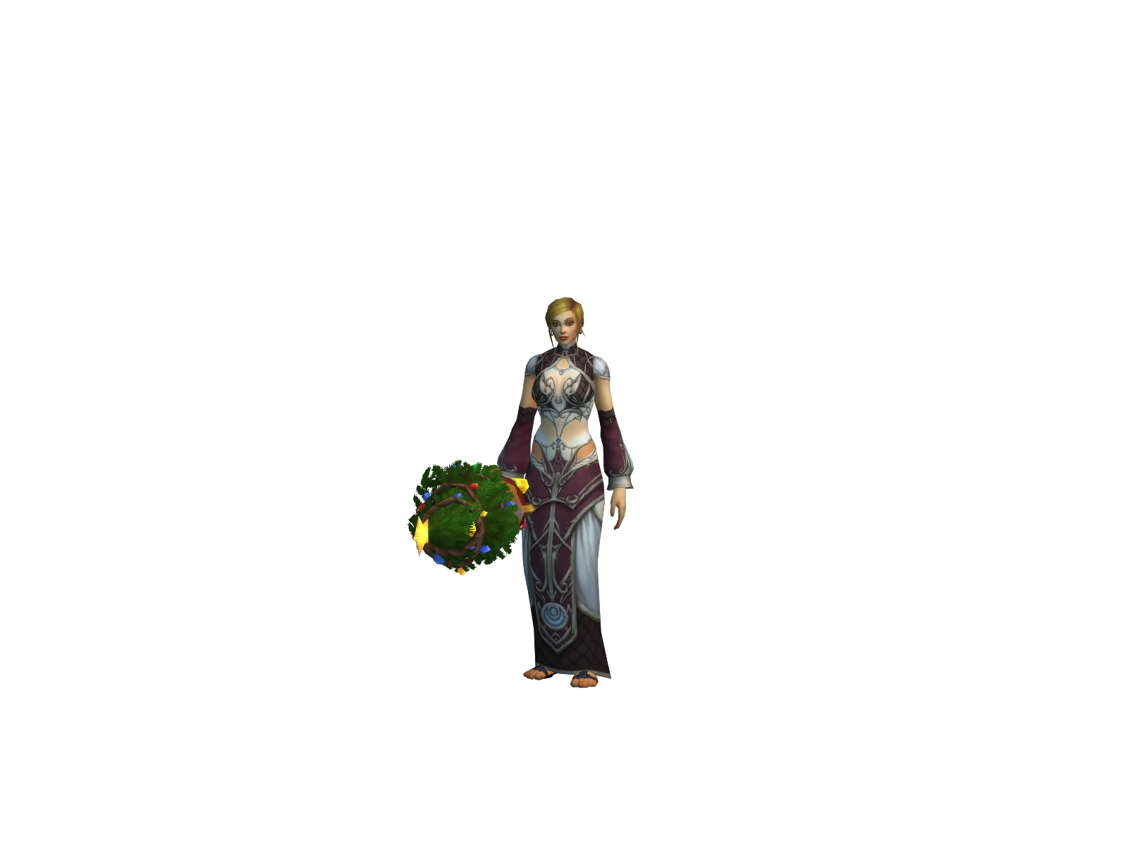 Aracelis 3D character render