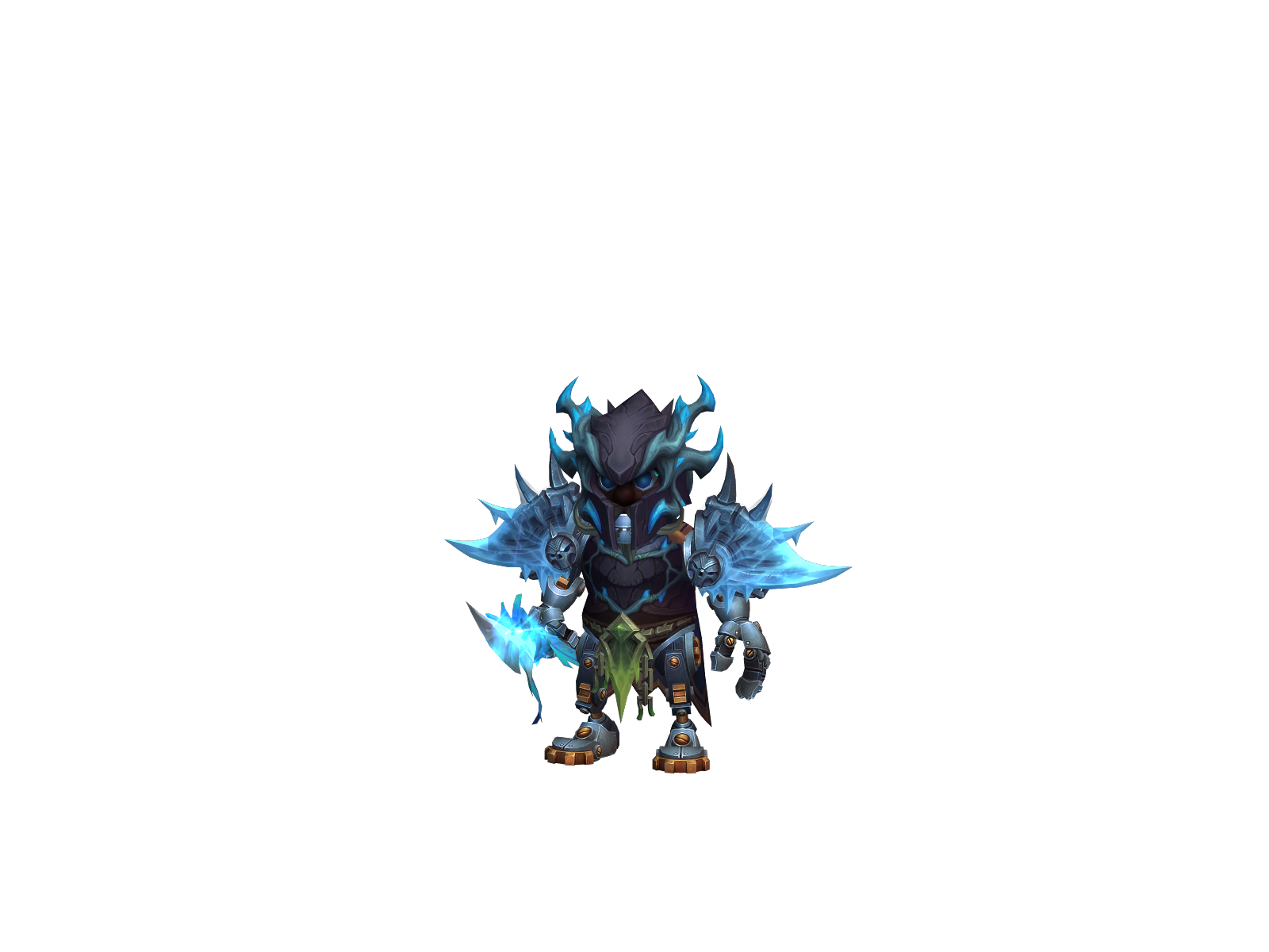Clanklit 3D character render