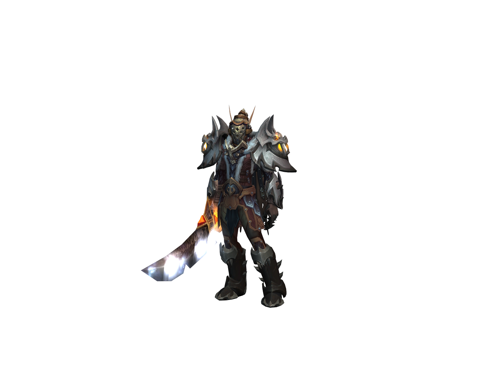Mogodeath 3D character render