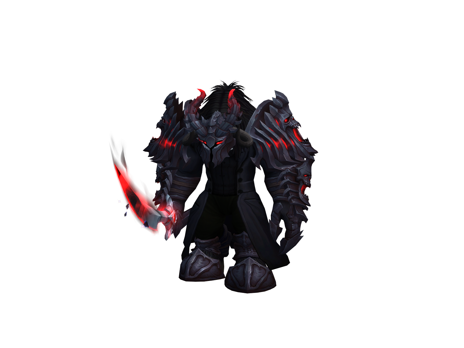 Obliterate 3D character render
