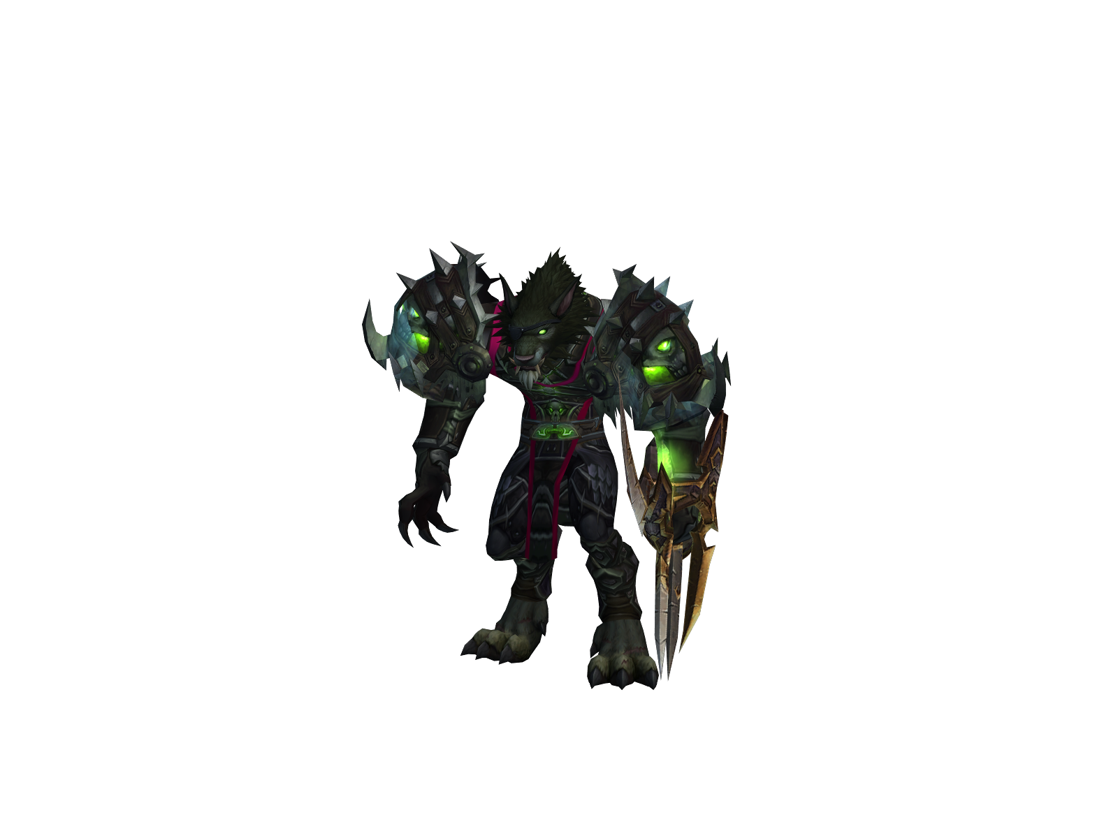 Jackflash 3D character render