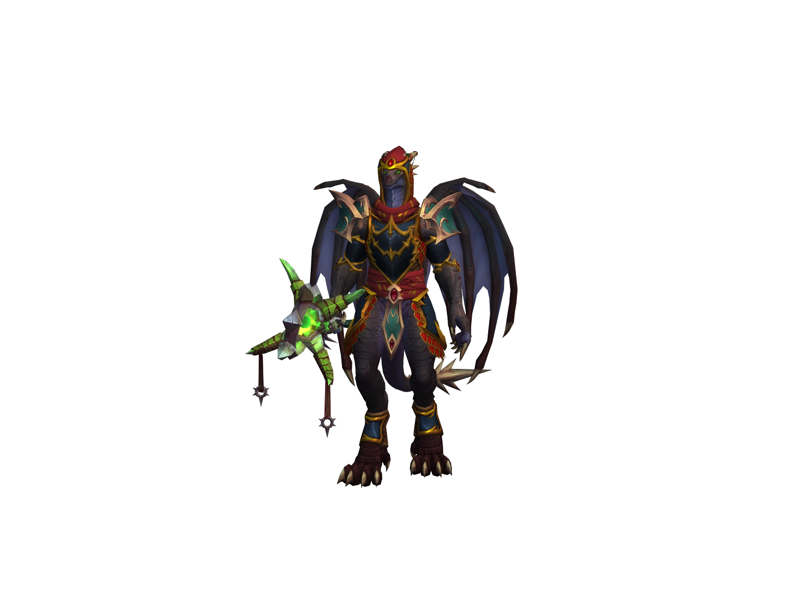 Korastraza 3D character render