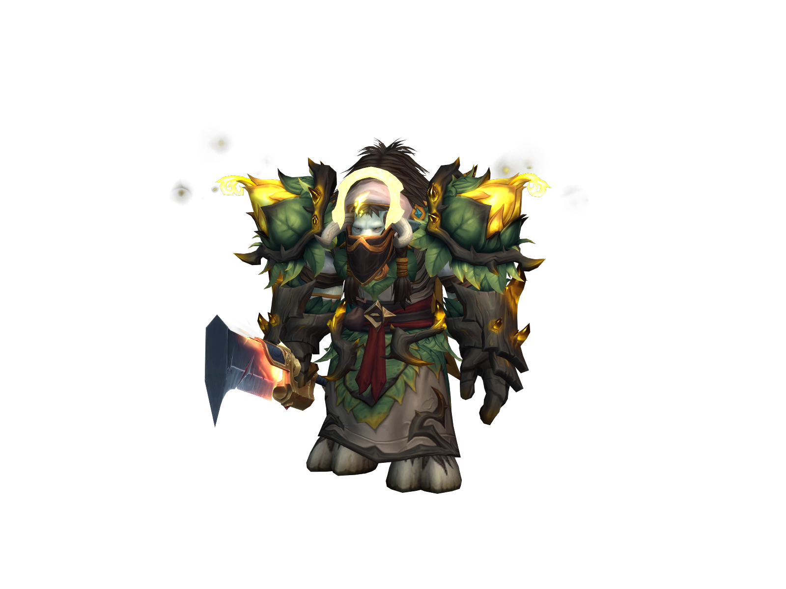 Handorn 3D character render