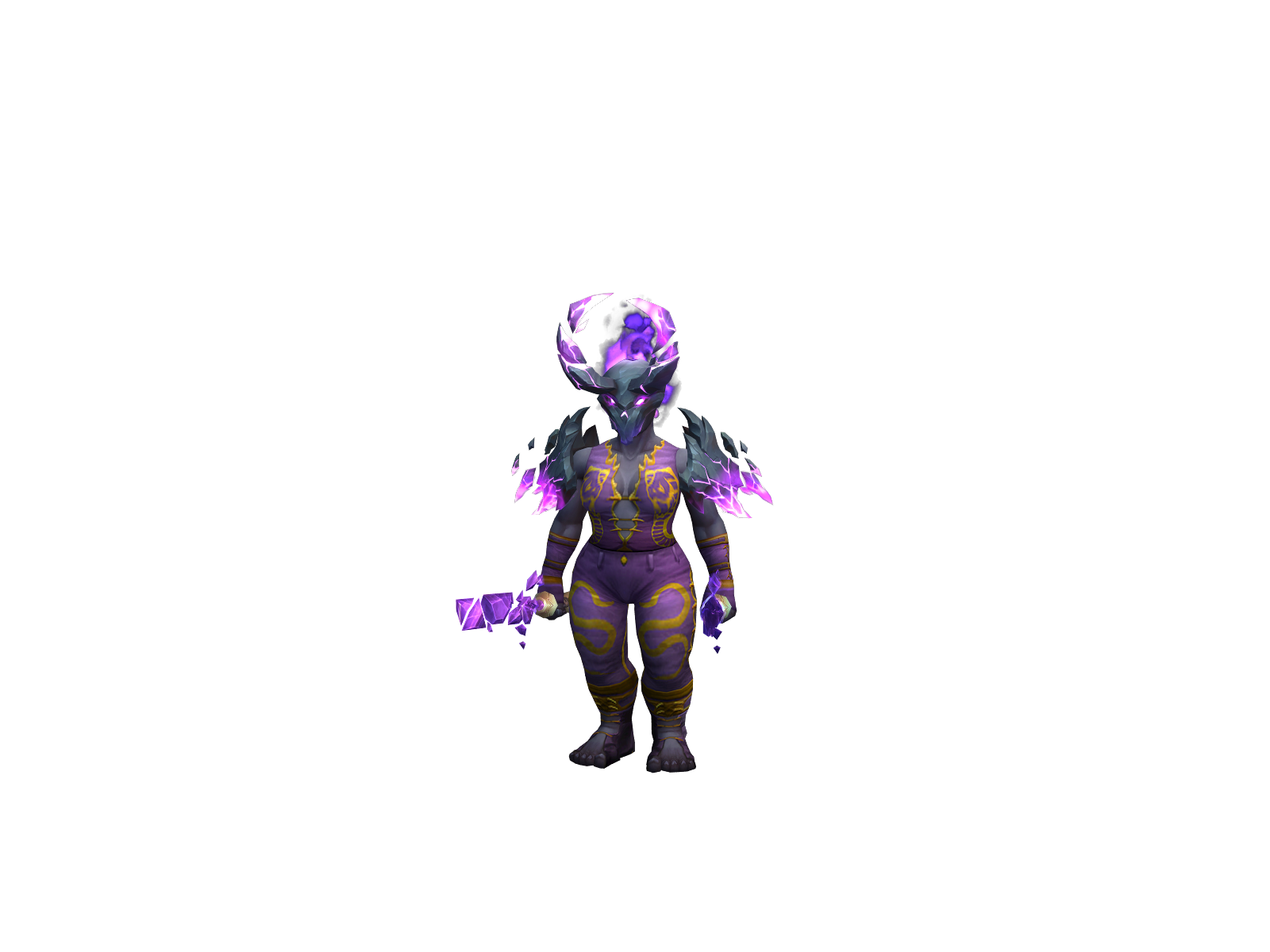 Stepfistër 3D character render