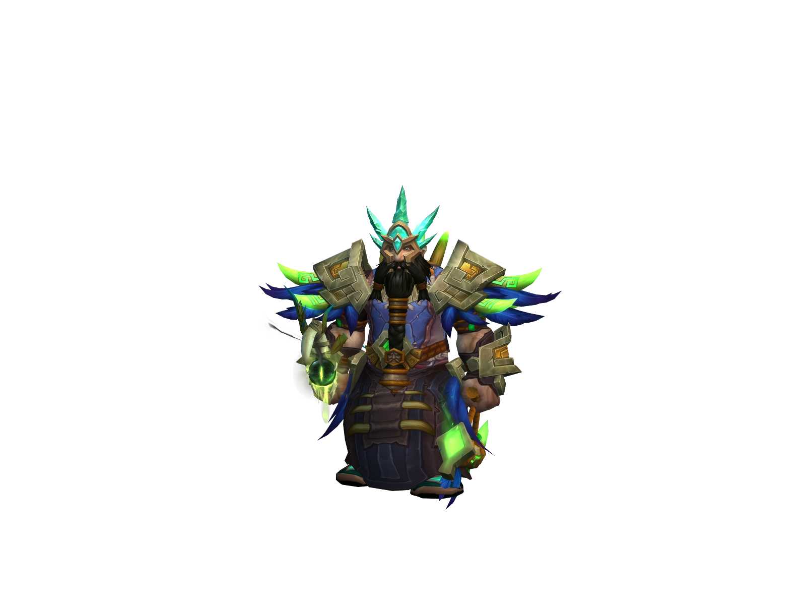 Mysticbear 3D character render