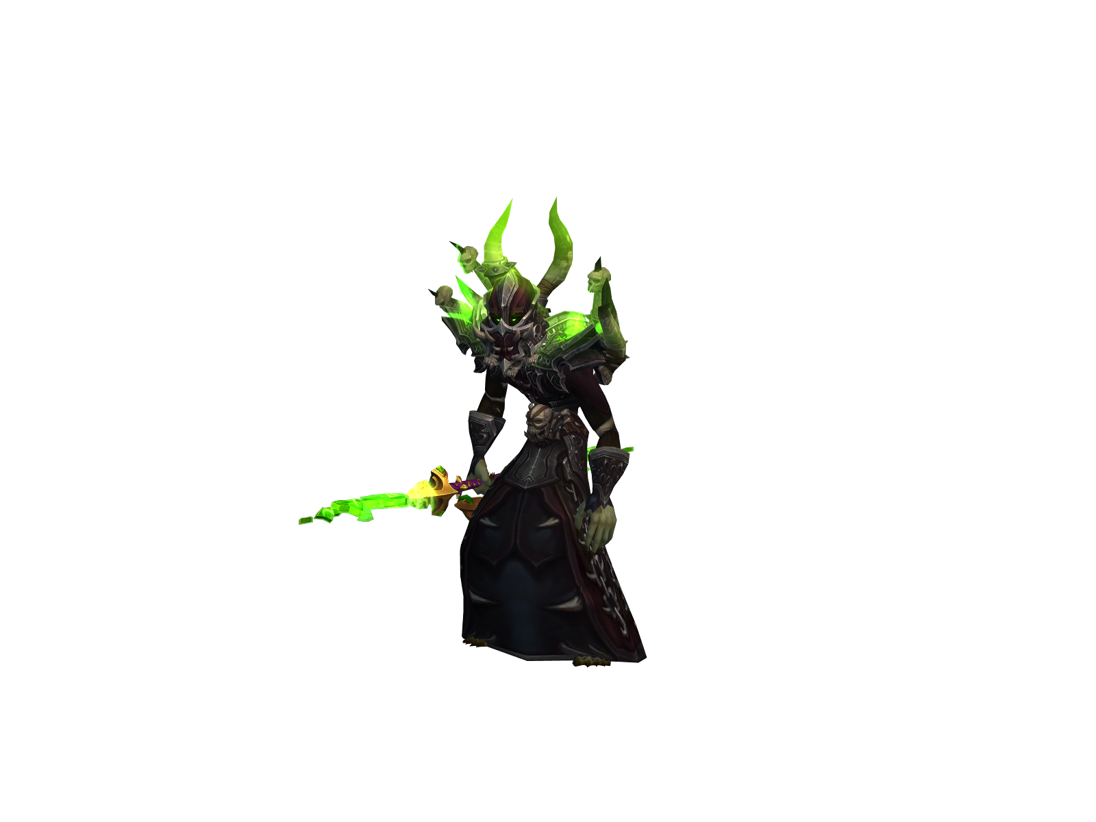 Pestilencee 3D character render