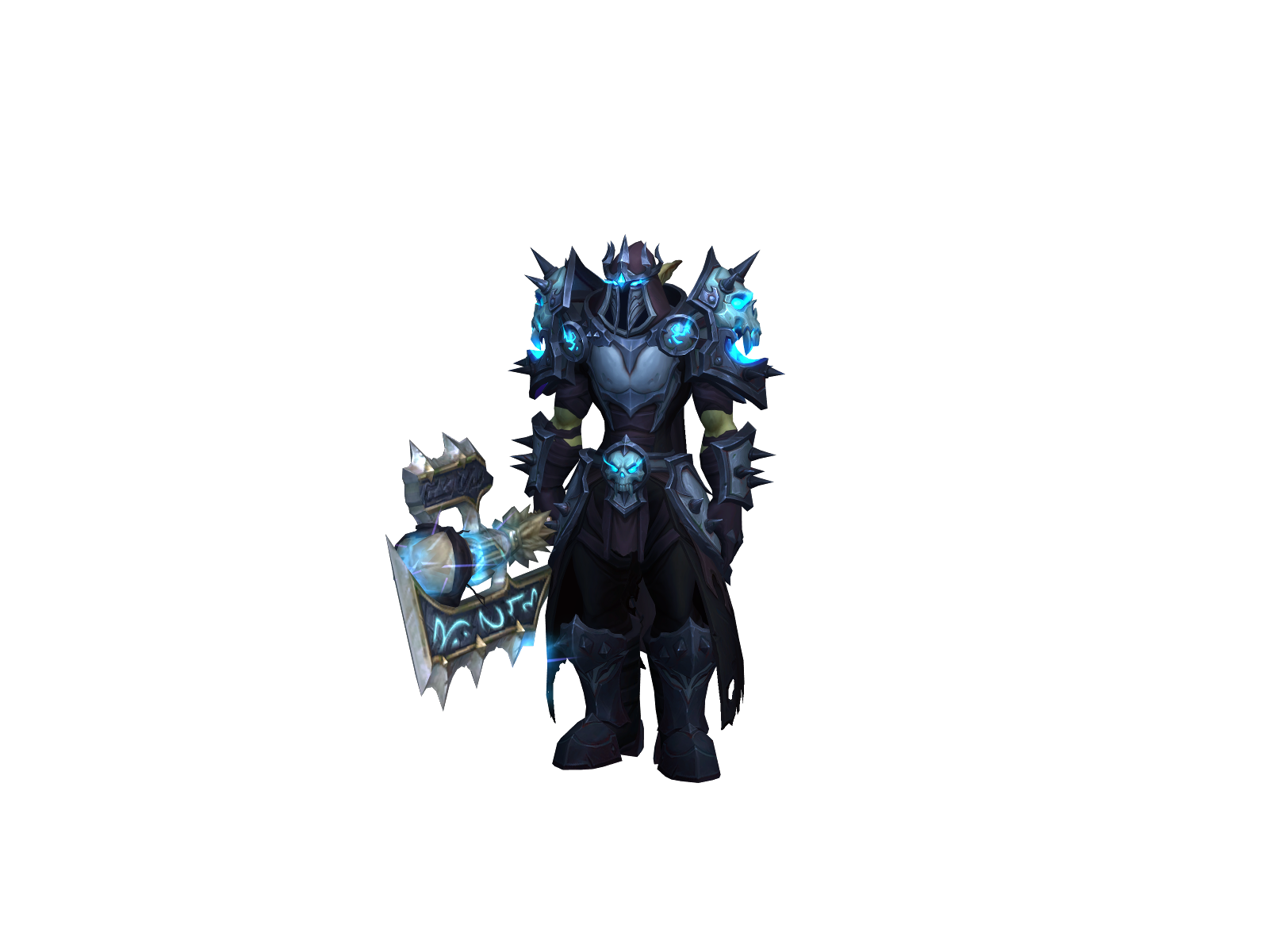Iriedark 3D character render