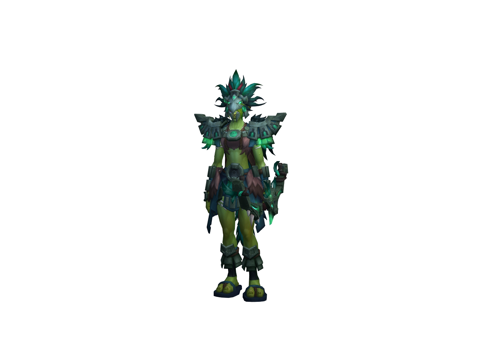 Pangolin 3D character render