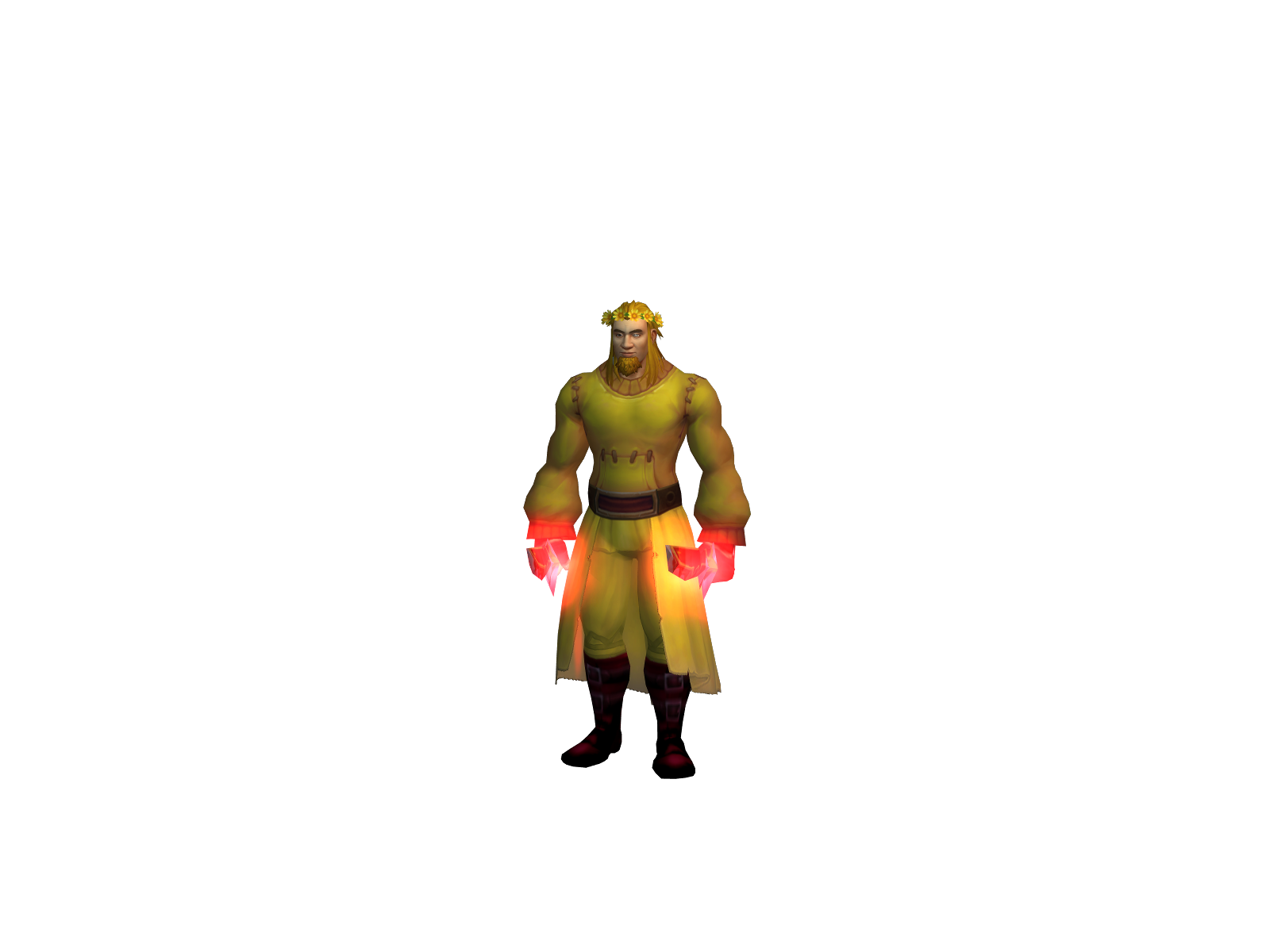 Iha 3D character render