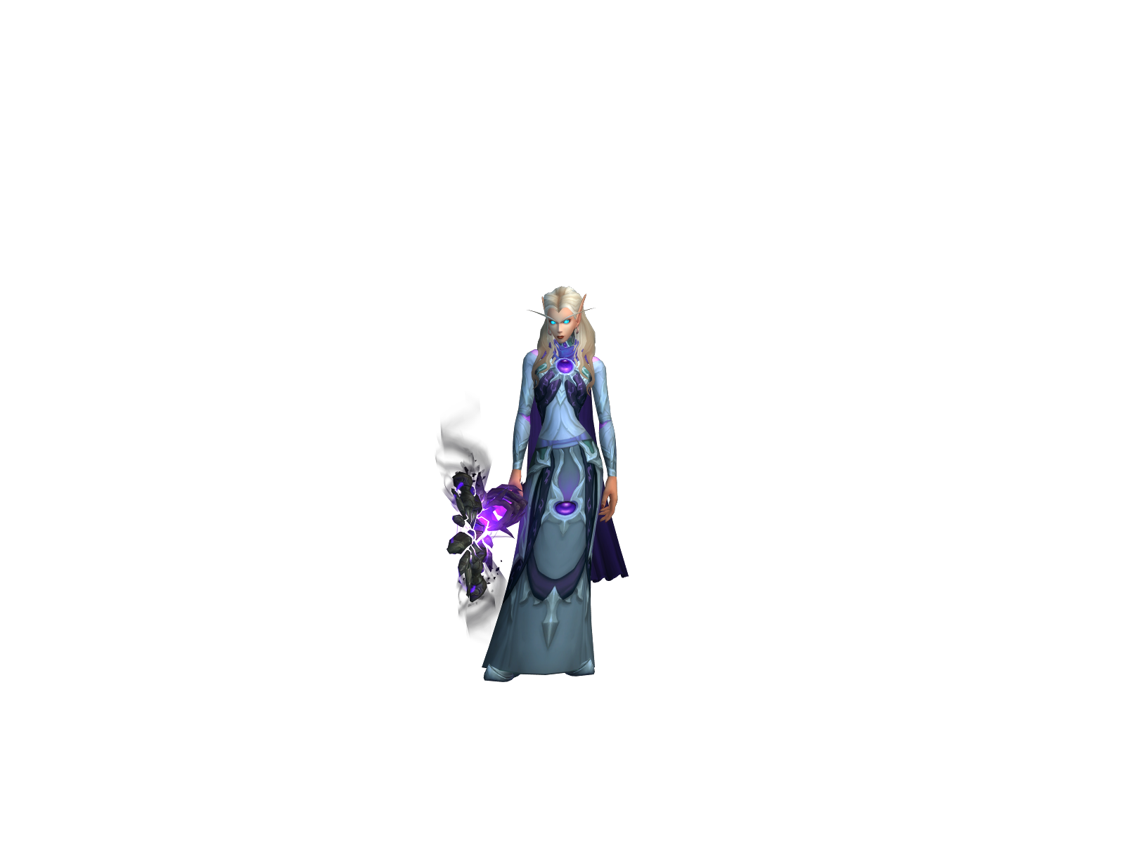 Whisperea 3D character render