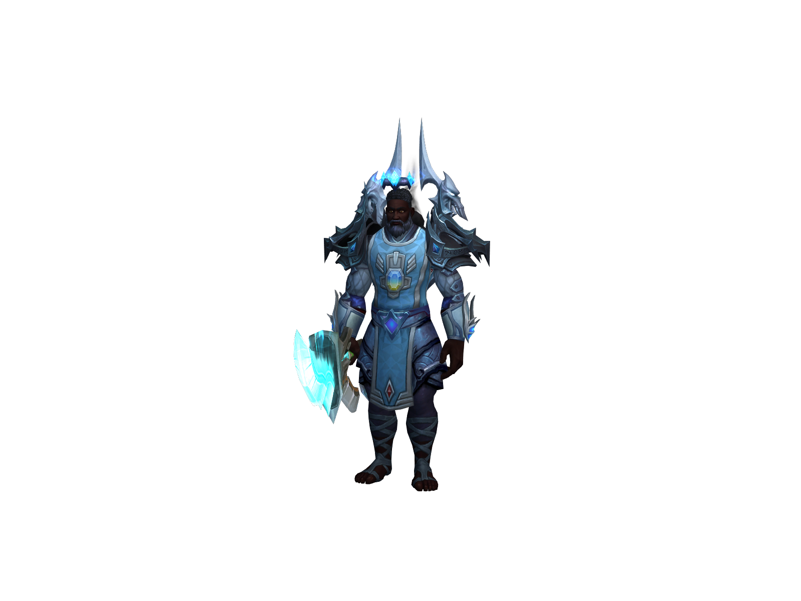 Lesteroaks 3D character render